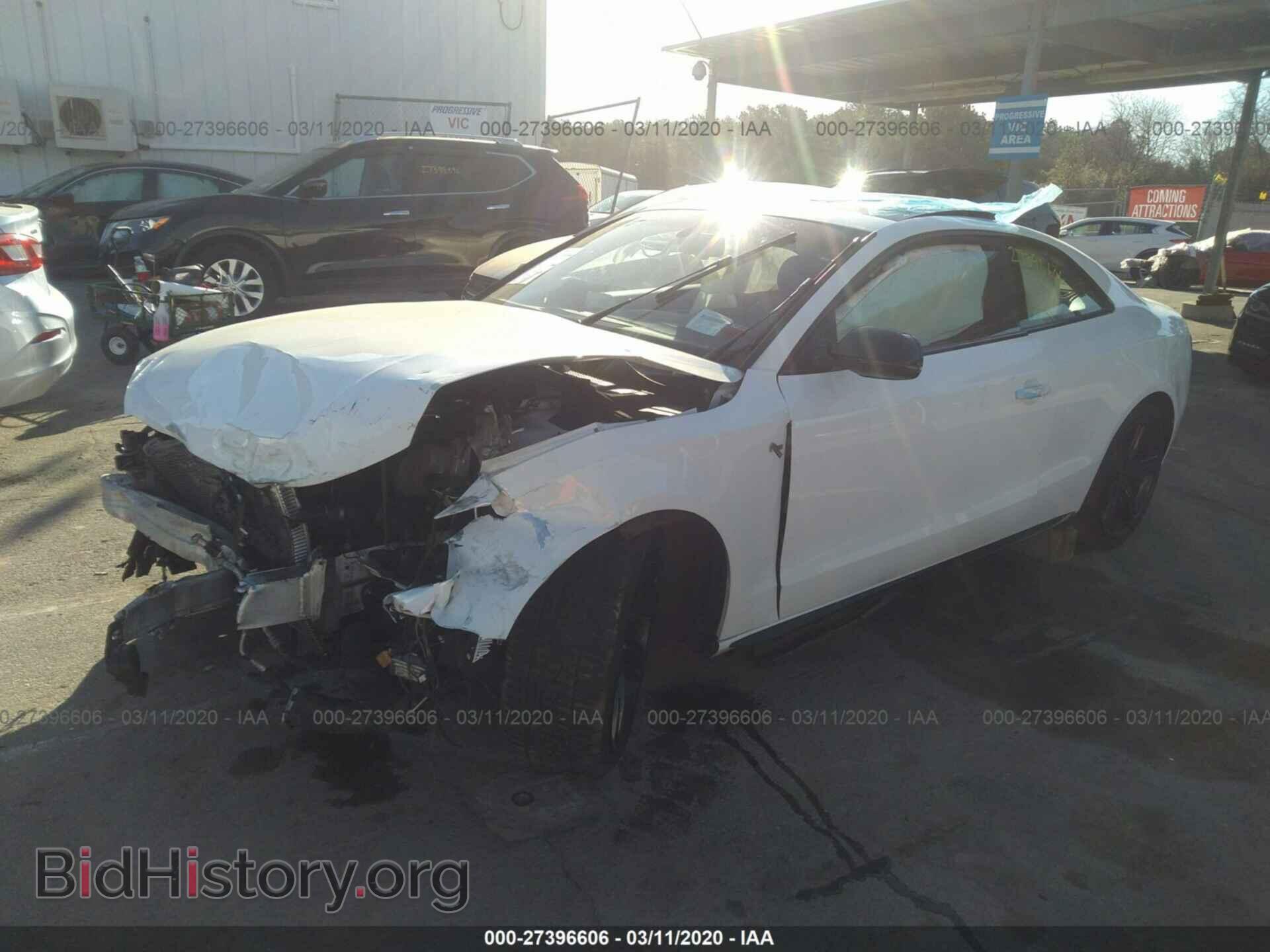 2014 AUDI A5 - VIN: WAUMFAFR4EA012534 - Photo 2