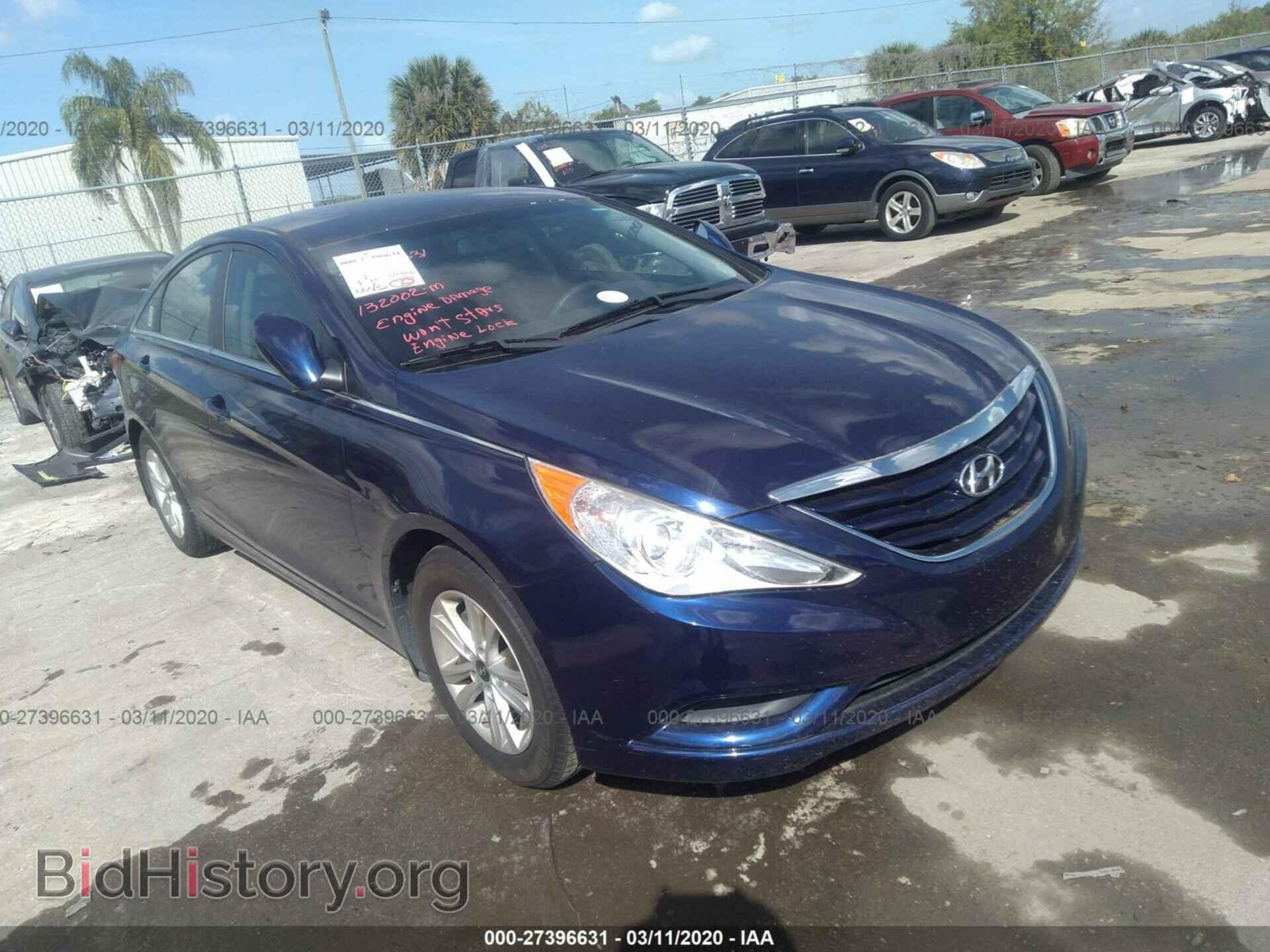 Photo 5NPEB4ACXCH403328 - HYUNDAI SONATA 2012