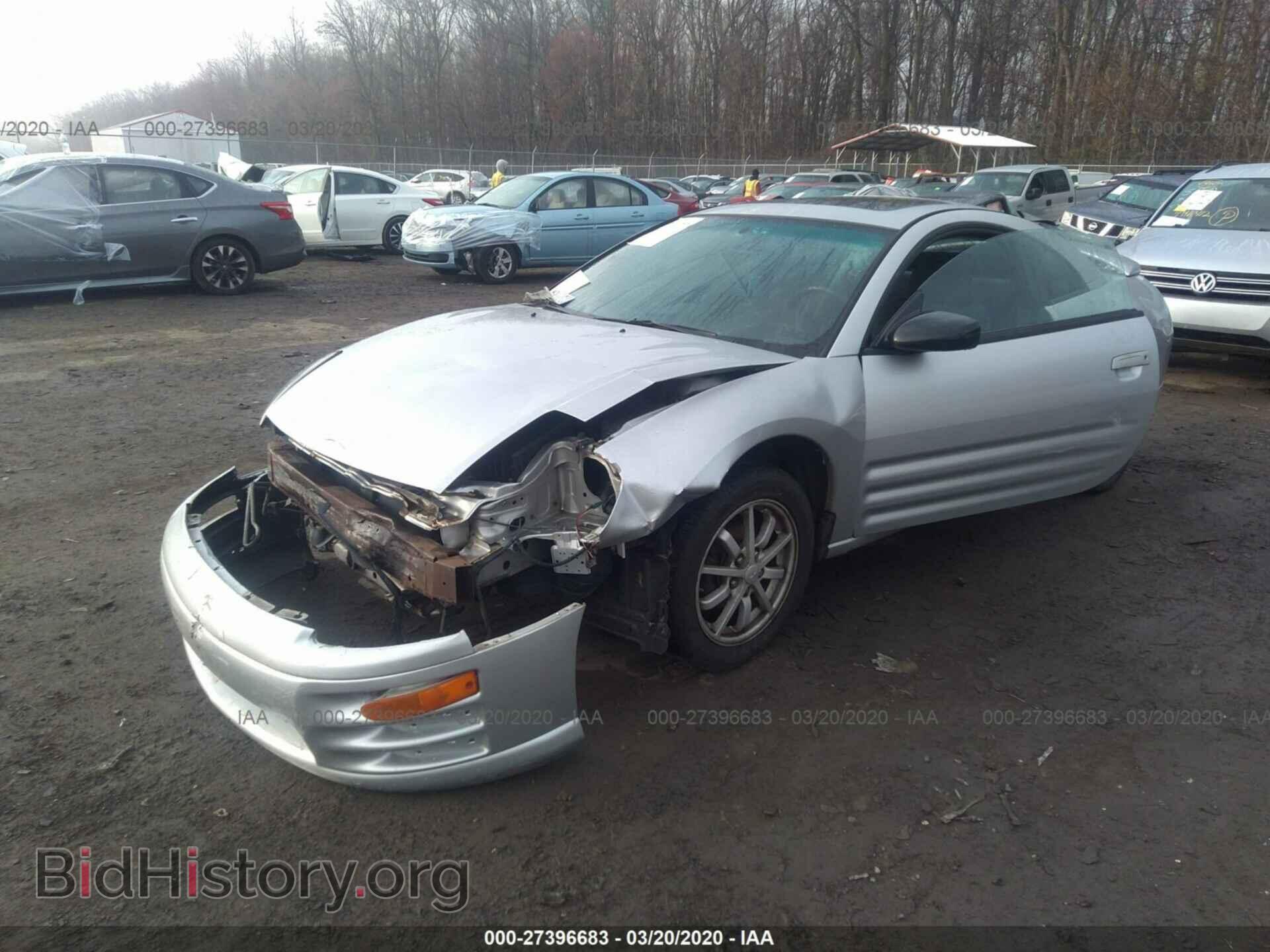 2000 MITSUBISHI ECLIPSE - VIN: 4A3AC44G8YE152288 - Photo 2
