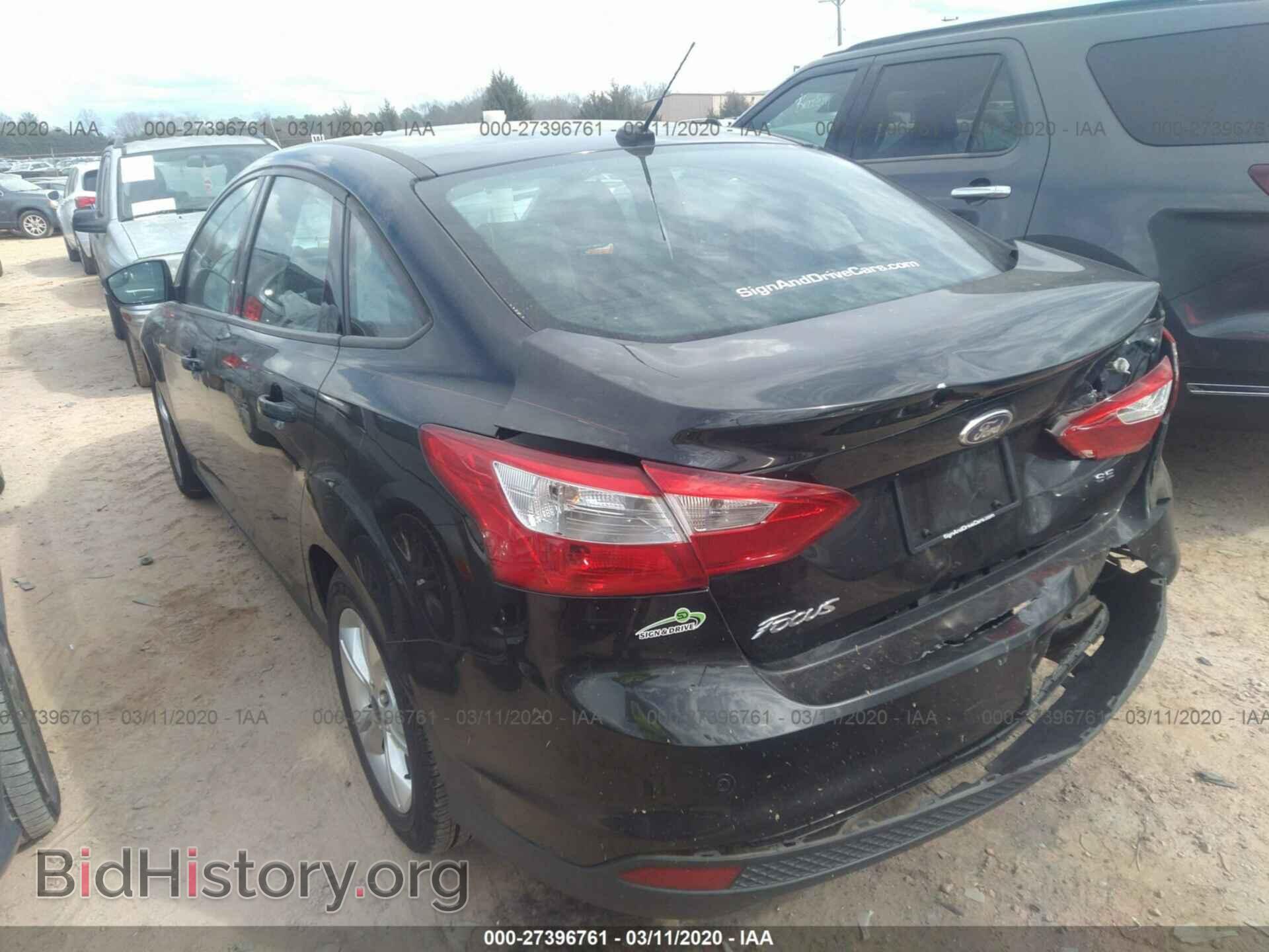 2014 FORD FOCUS - VIN: 1FADP3F27EL101863 - Фото 3