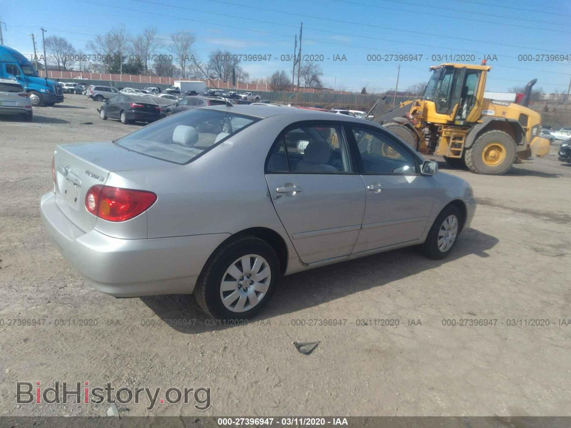 2003 TOYOTA COROLLA - VIN: 2T1BR32E93C052732 - Фото 4