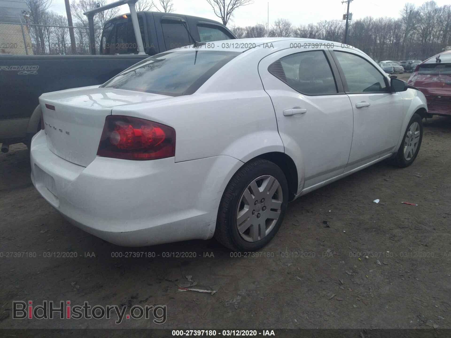 2014 DODGE AVENGER - VIN: 1C3CDZABXEN104578 - Фото 4