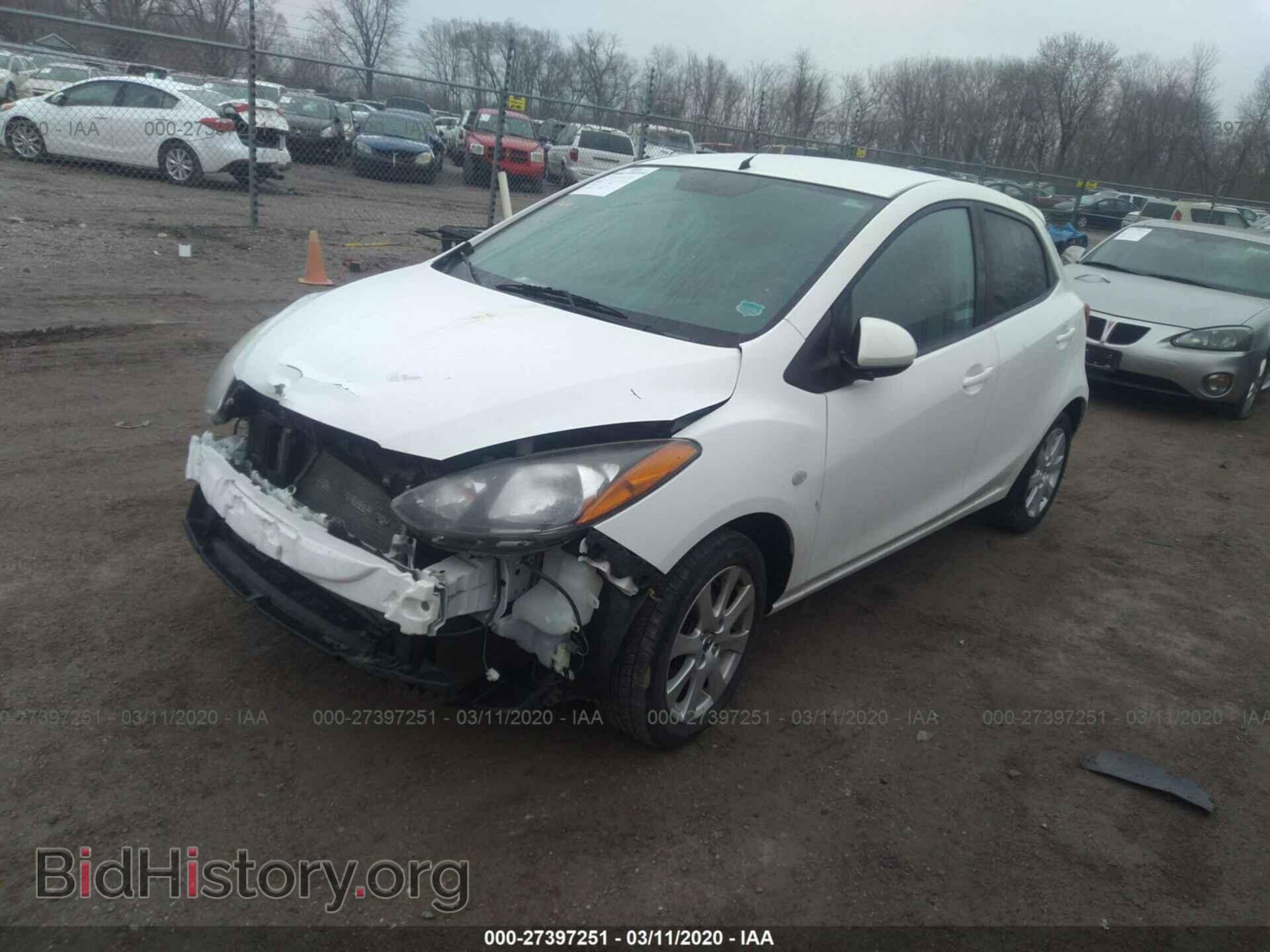 2013 MAZDA MAZDA2 - VIN: JM1DE1LY6D0166474 - Photo 2