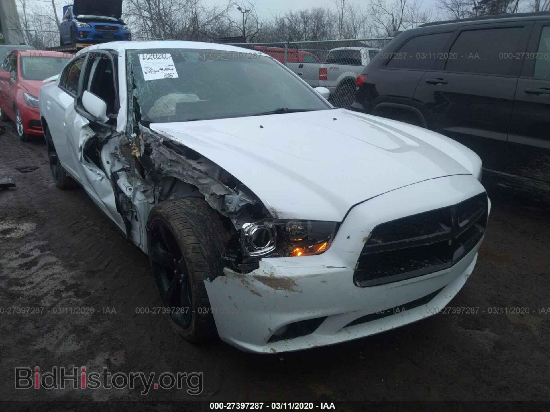 Photo 2C3CDXCT6EH115922 - DODGE CHARGER 2014