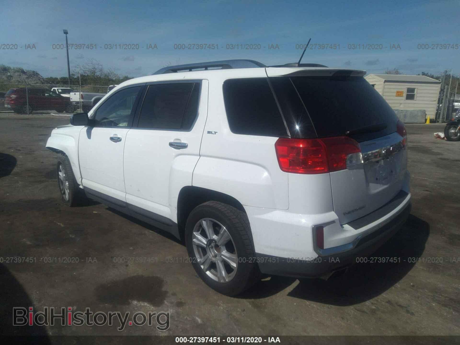 2016 GMC TERRAIN - VIN: 2GKFLPE35G6225209 - Фото 3