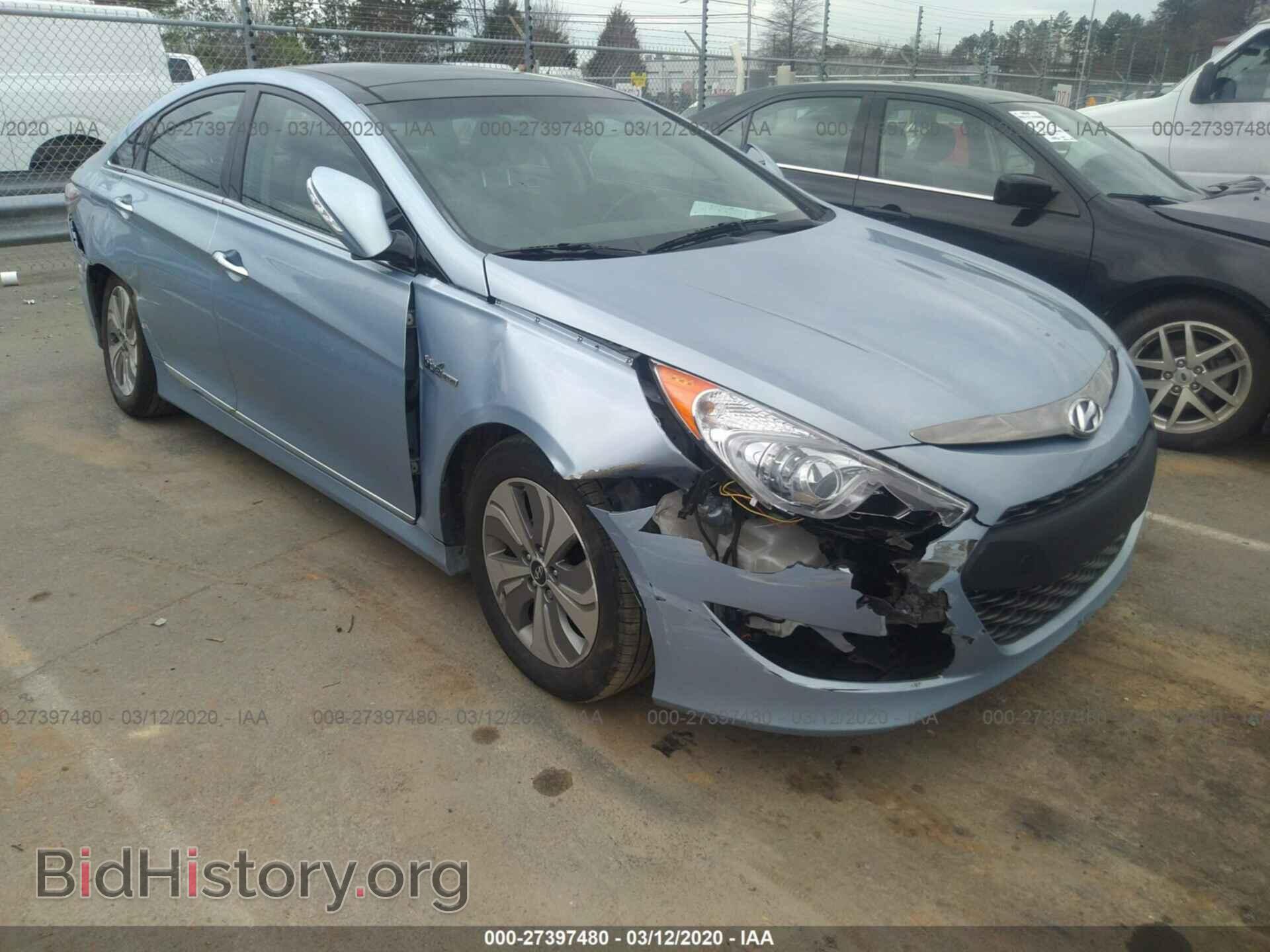 Photo KMHEC4A48EA105100 - HYUNDAI SONATA HYBRID 2014