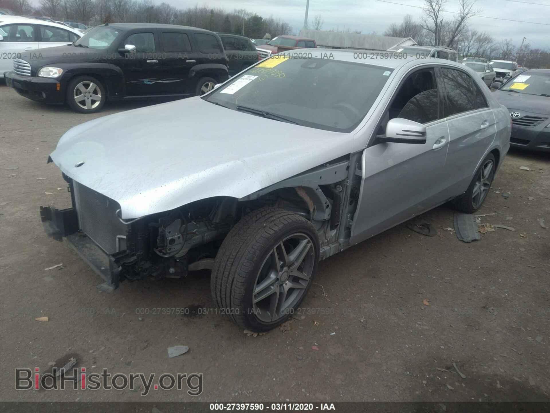 2014 MERCEDES-BENZ E - VIN: WDDHF8JB2EA934782 - Photo 2