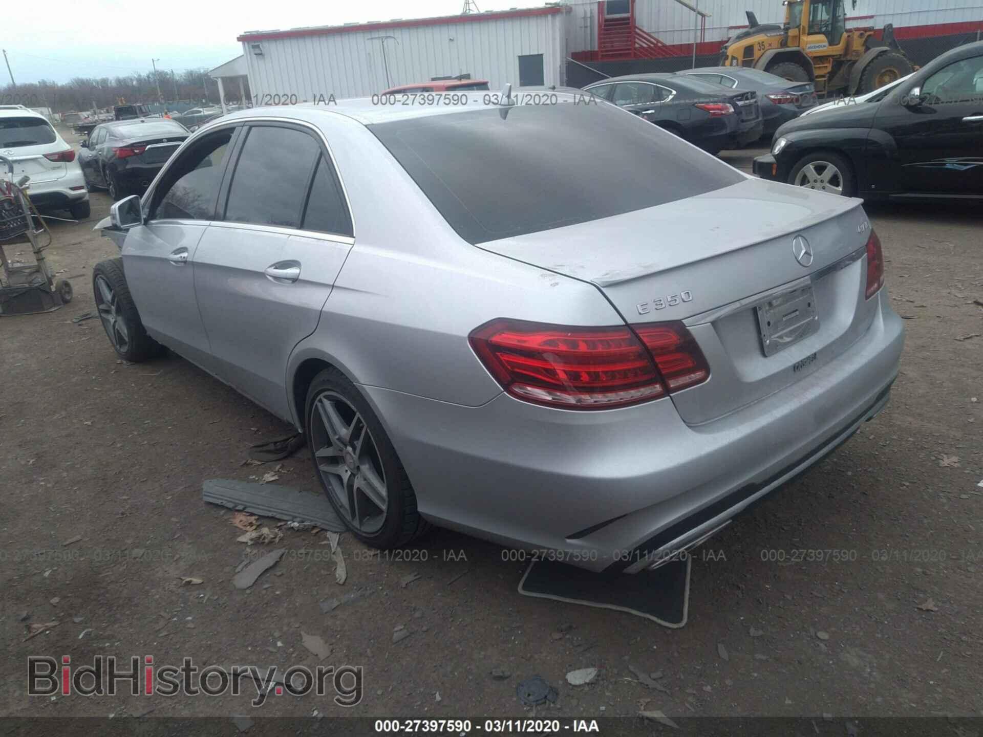2014 MERCEDES-BENZ E - VIN: WDDHF8JB2EA934782 - Photo 3