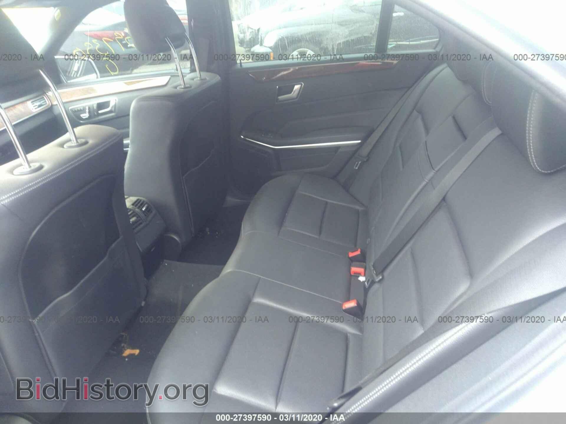 2014 MERCEDES-BENZ E - VIN: WDDHF8JB2EA934782 - Photo 8