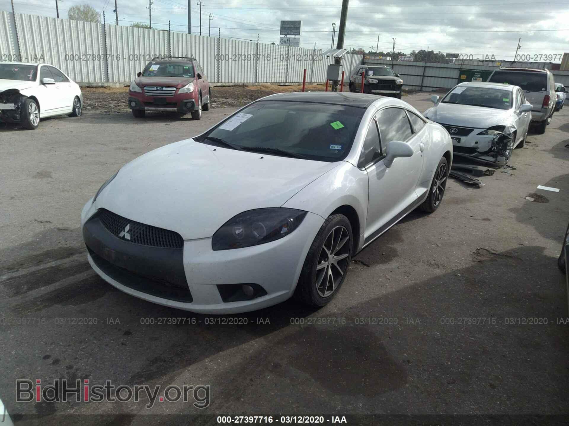 2011 MITSUBISHI ECLIPSE - VIN: 4A31K5DF1BE004569 - Фото 2