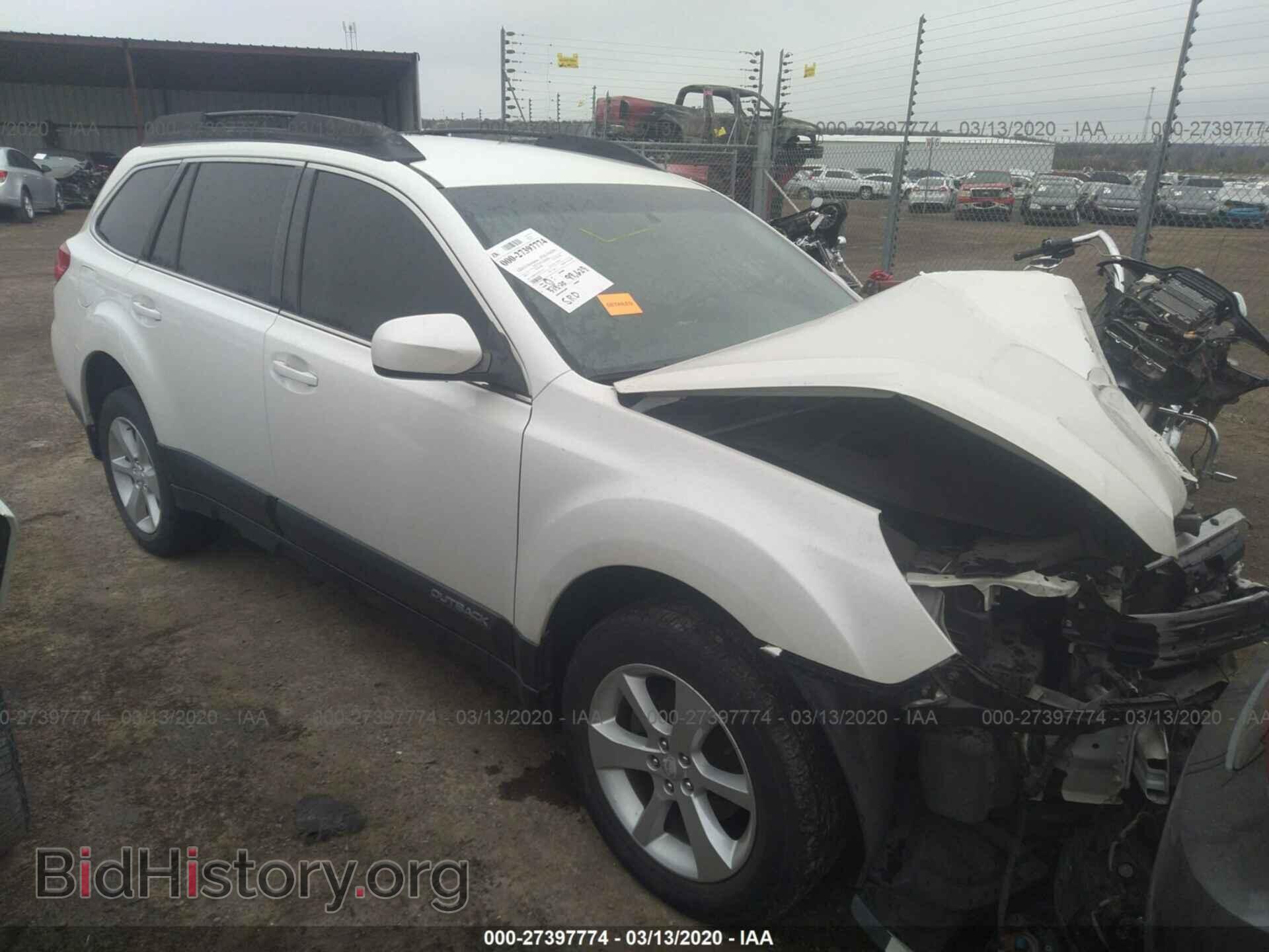Фотография 4S4BRCCC2D3312715 - SUBARU OUTBACK 2013