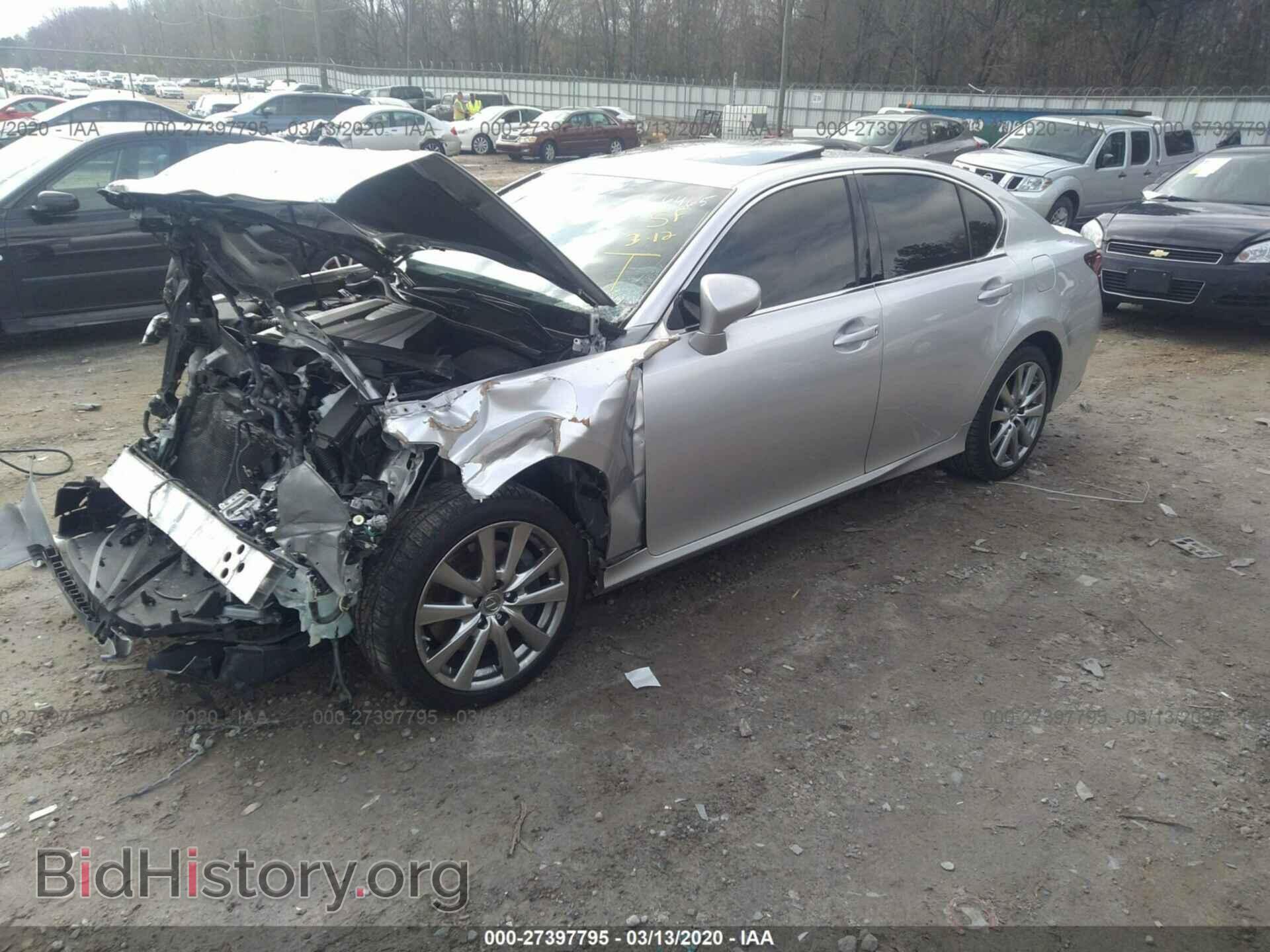 2013 LEXUS GS - VIN: JTHCE1BL8D5016465 - Фото 2