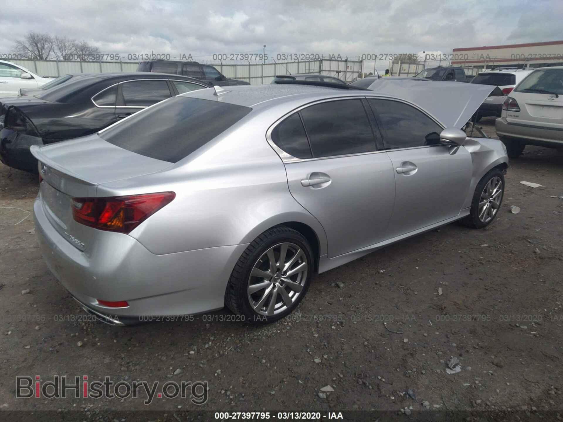 2013 LEXUS GS - VIN: JTHCE1BL8D5016465 - Фото 4