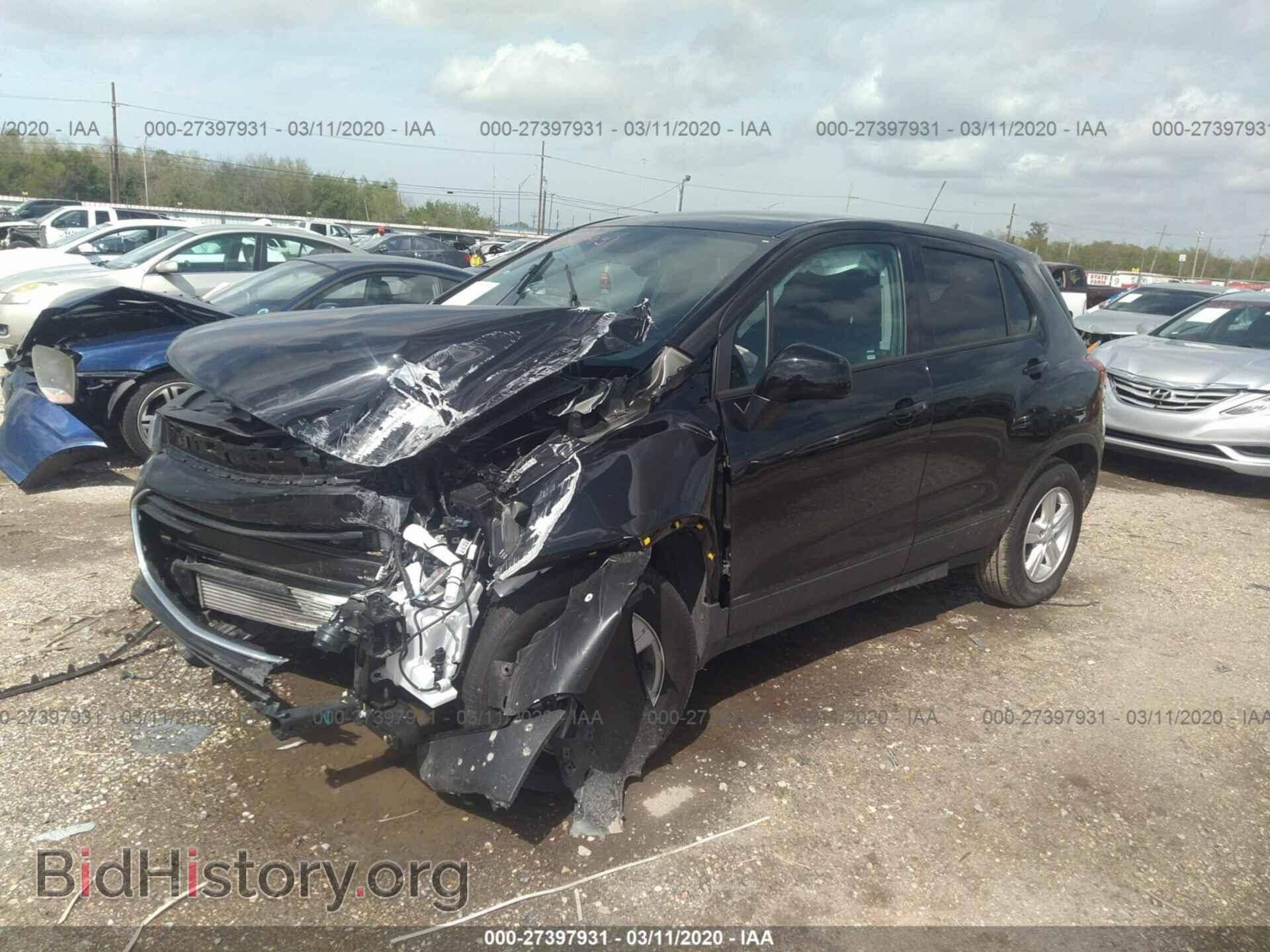 2020 CHEVROLET TRAX - VIN: KL7CJKSB7LB025830 - Фото 2