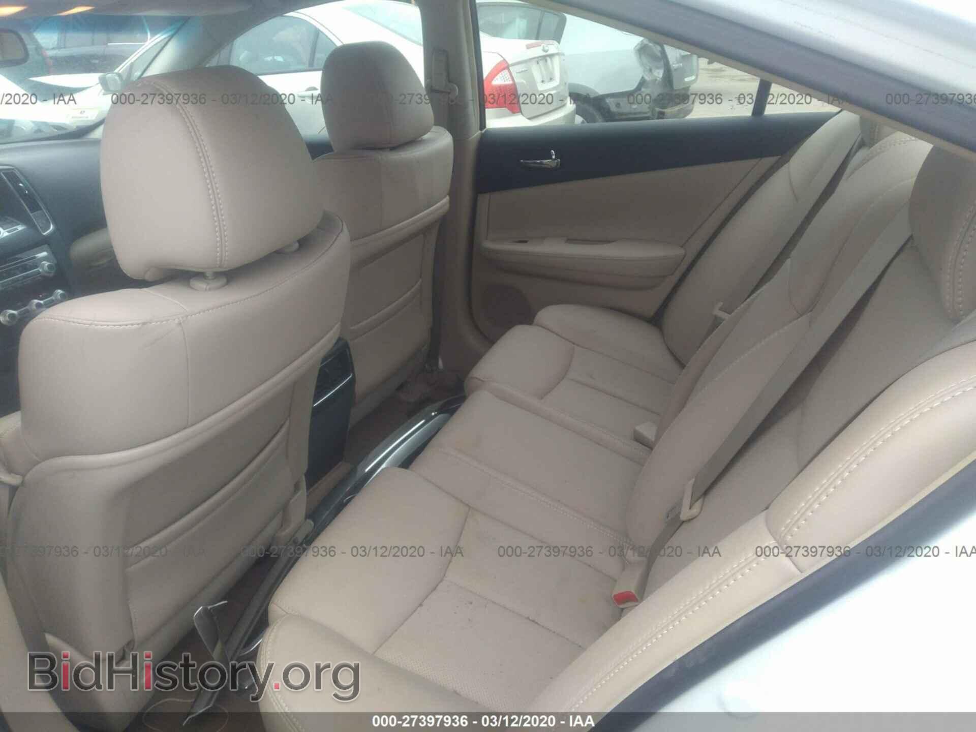 2014 NISSAN MAXIMA - VIN: 1N4AA5AP8EC483484 - Фото 8