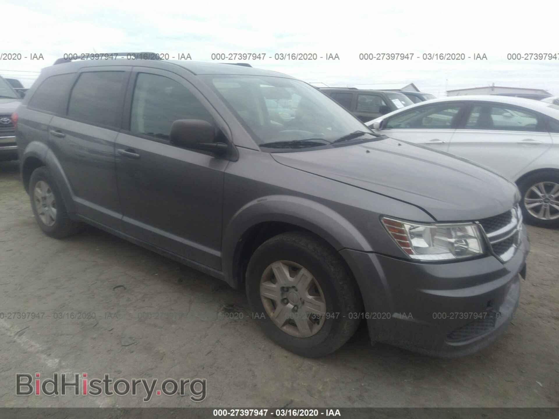 Photo 3C4PDCAB5CT229530 - DODGE JOURNEY 2012