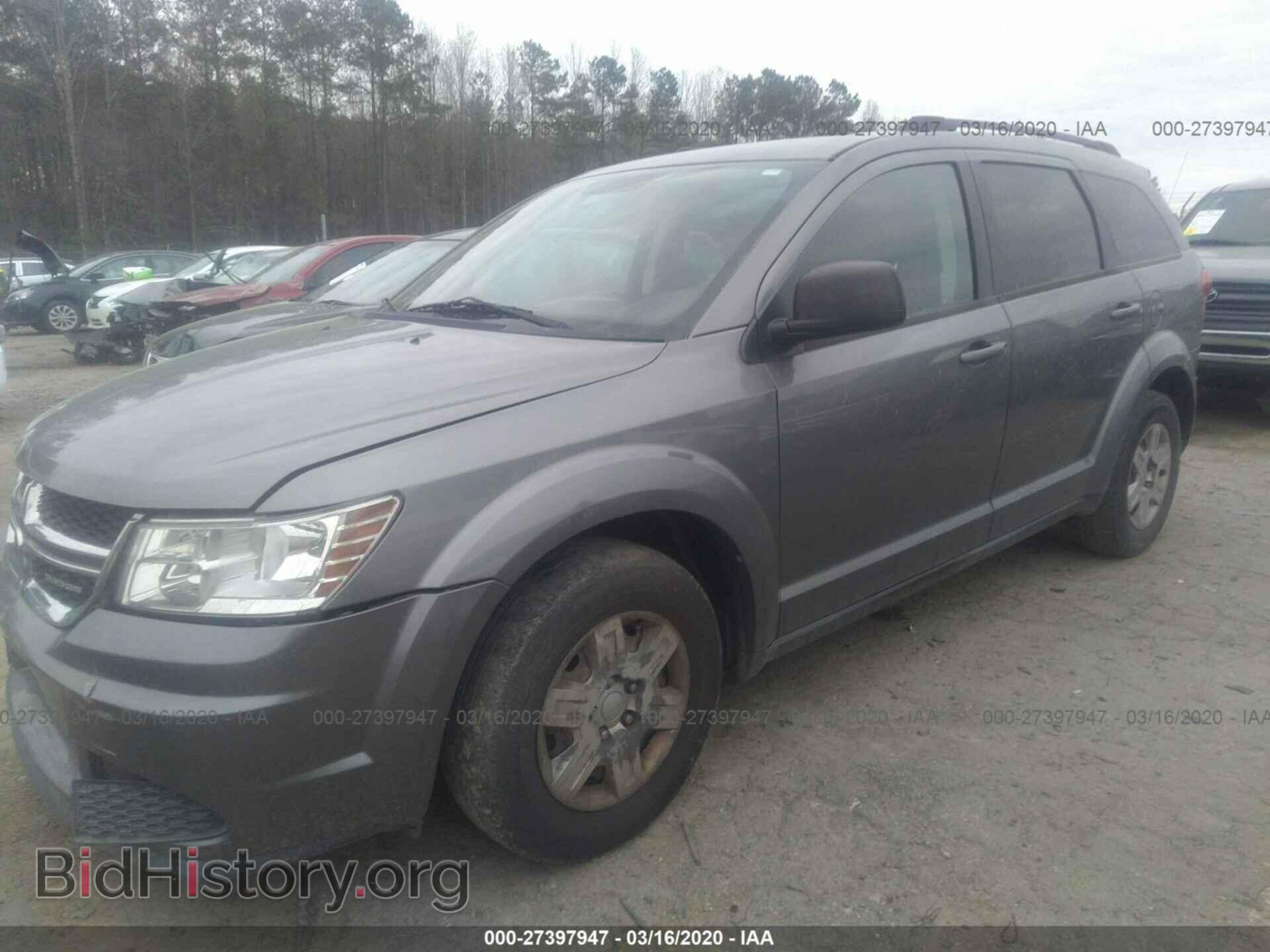 2012 DODGE JOURNEY - VIN: 3C4PDCAB5CT229530 - Photo 2