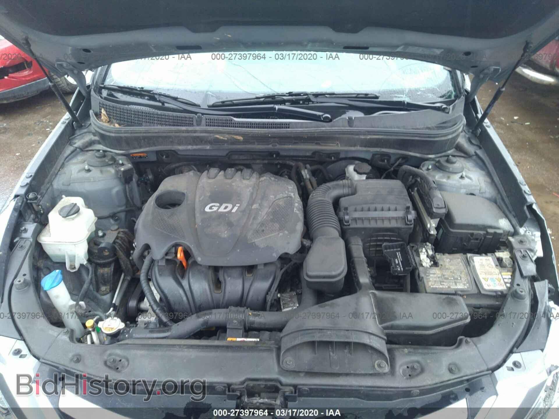 2014 HYUNDAI SONATA - VIN: 5NPEB4AC2EH821661 - Фото 10