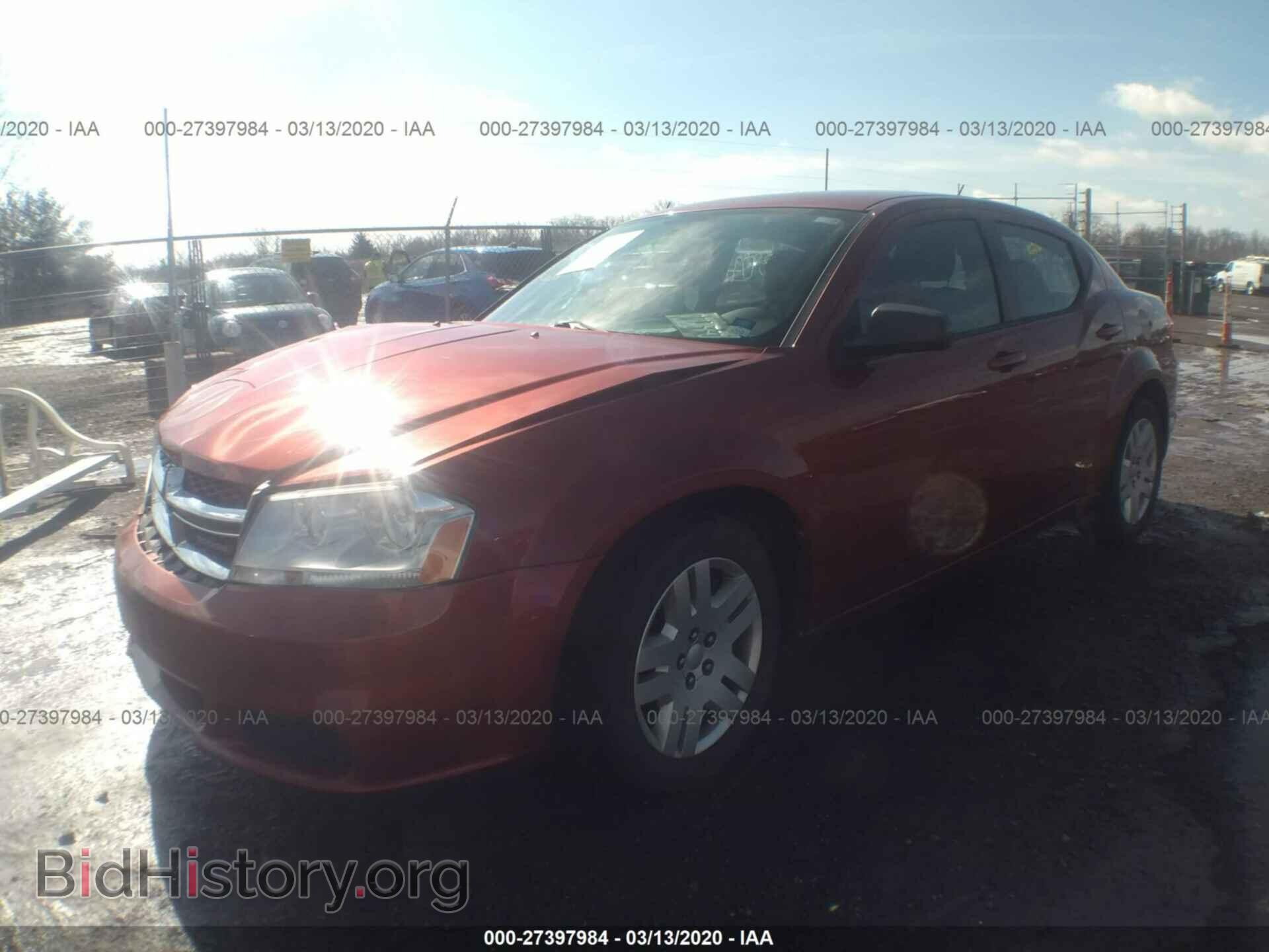 2012 DODGE AVENGER - VIN: 1C3CDZAB4CN207251 - Photo 2