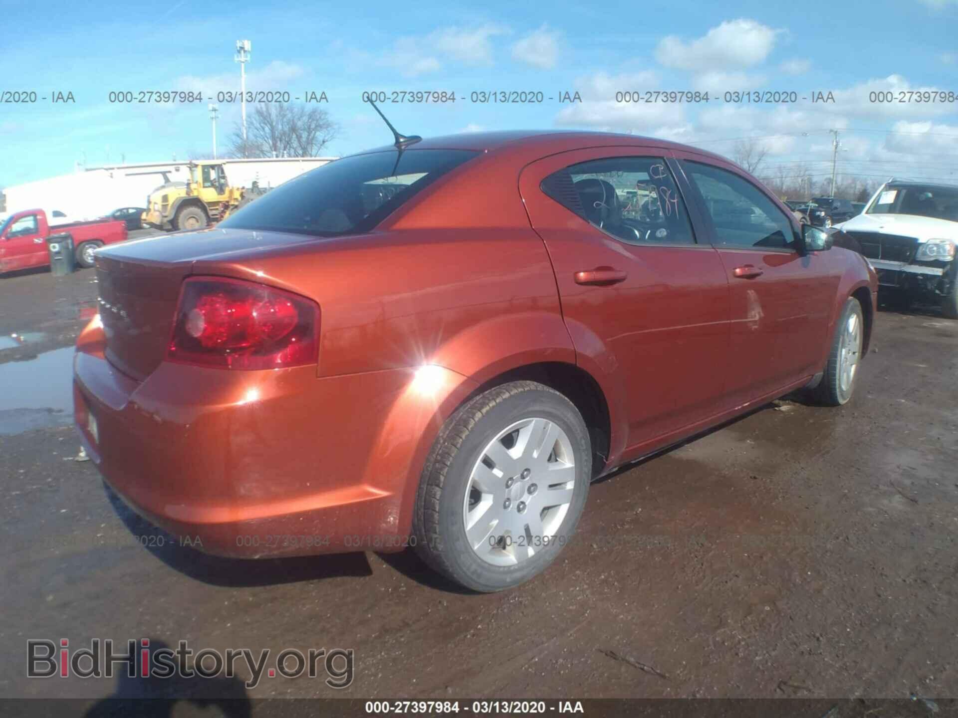 2012 DODGE AVENGER - VIN: 1C3CDZAB4CN207251 - Photo 4