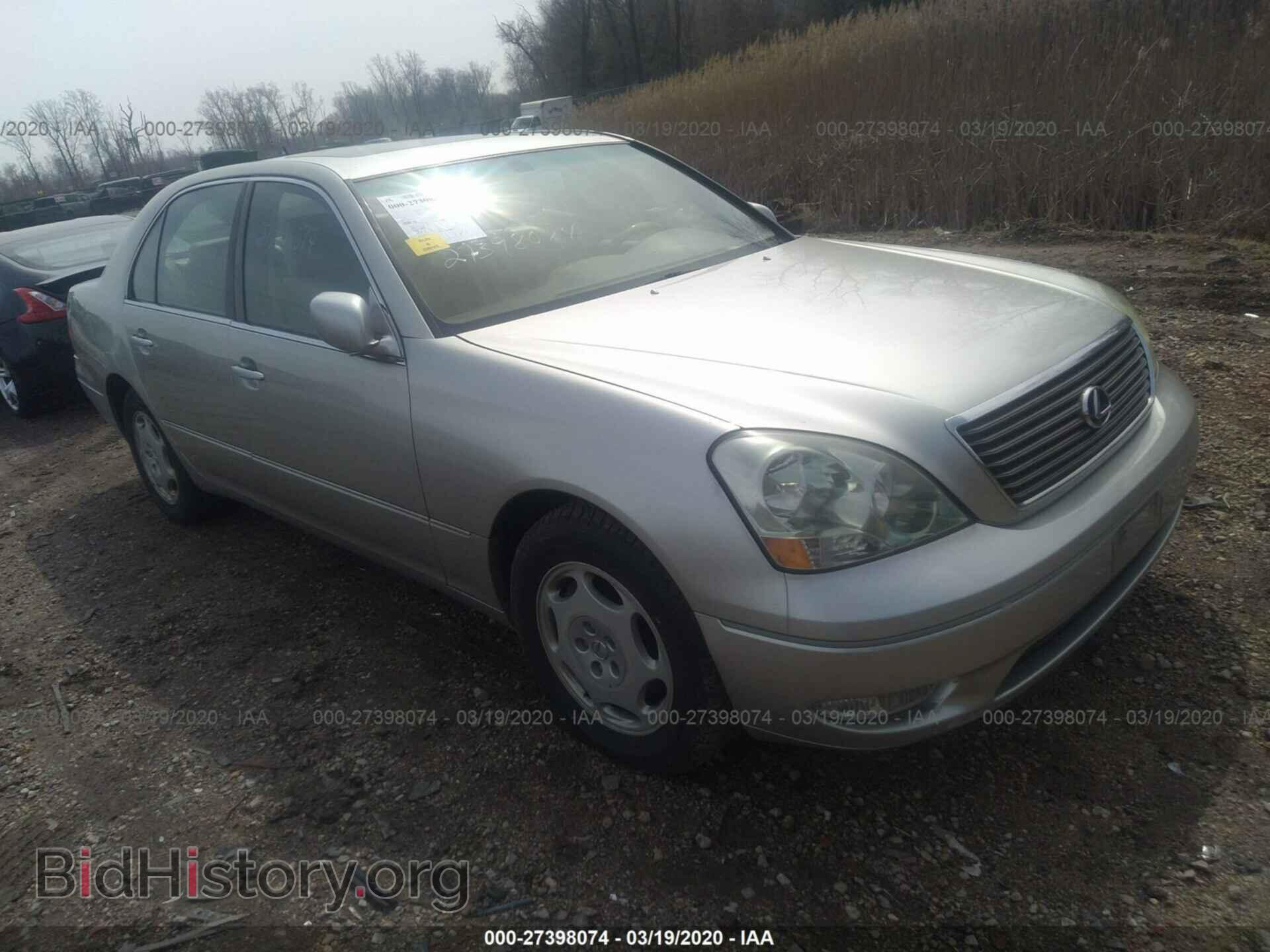 Photo JTHBN30F910002412 - LEXUS LS 2001