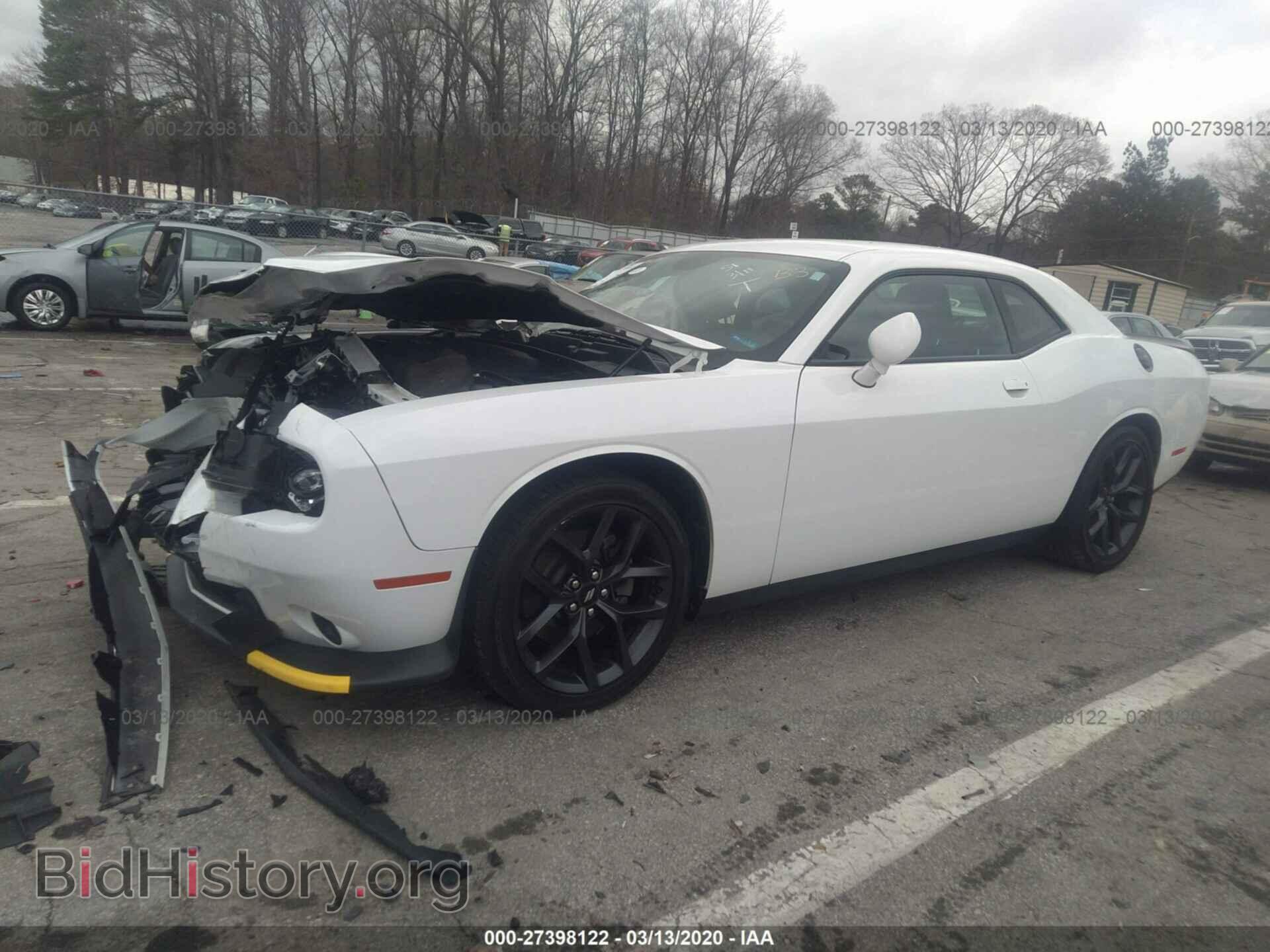 2019 DODGE CHALLENGER - VIN: 2C3CDZJG1KH557729 - Фото 2