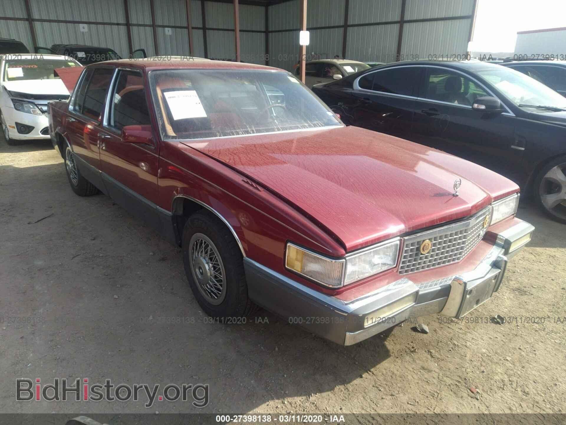 Photo 1G6CD5155K4349100 - CADILLAC DEVILLE 1989