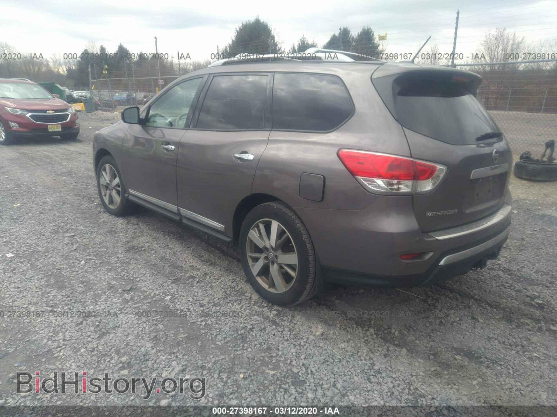 2014 NISSAN PATHFINDER - VIN: 5N1AR2MM7EC681567 - Фото 3