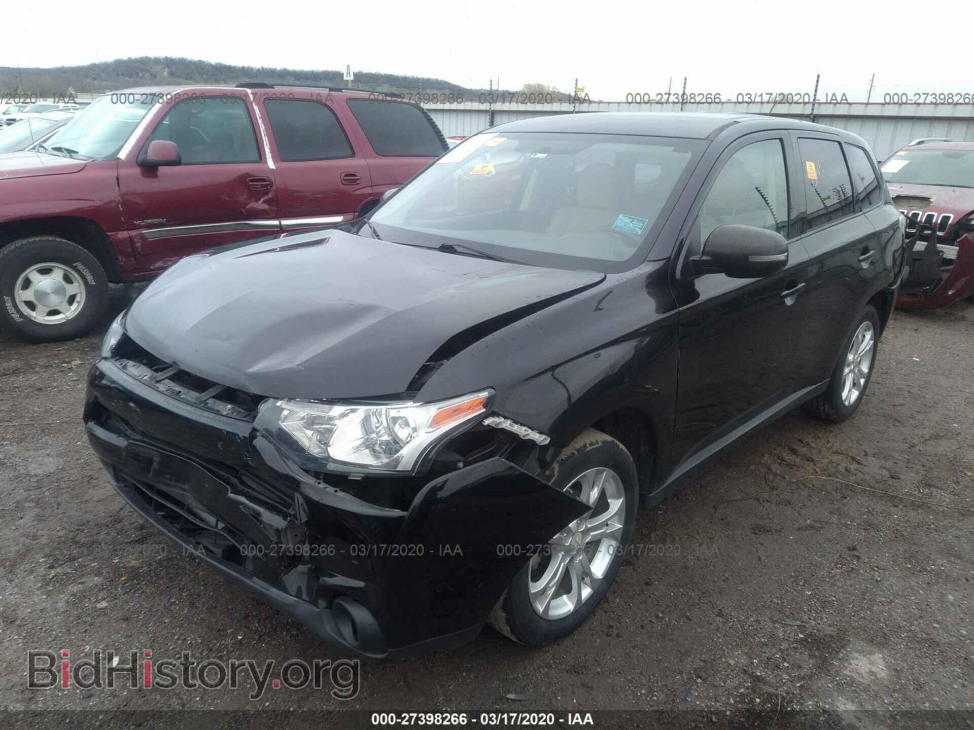 2014 MITSUBISHI OUTLANDER - VIN: JA4AD3A30EZ016991 - Фото 2