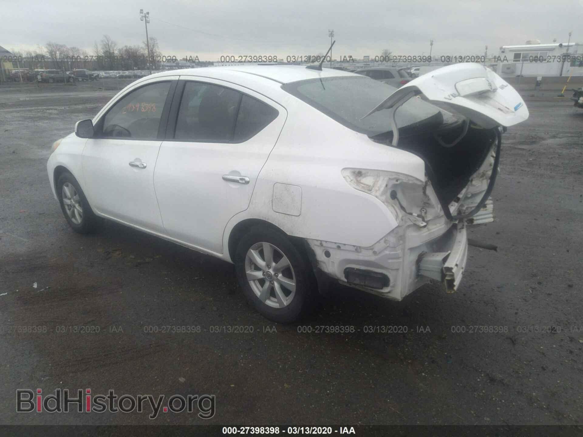 2012 NISSAN VERSA - VIN: 3N1CN7AP7CL802011 - Фото 3