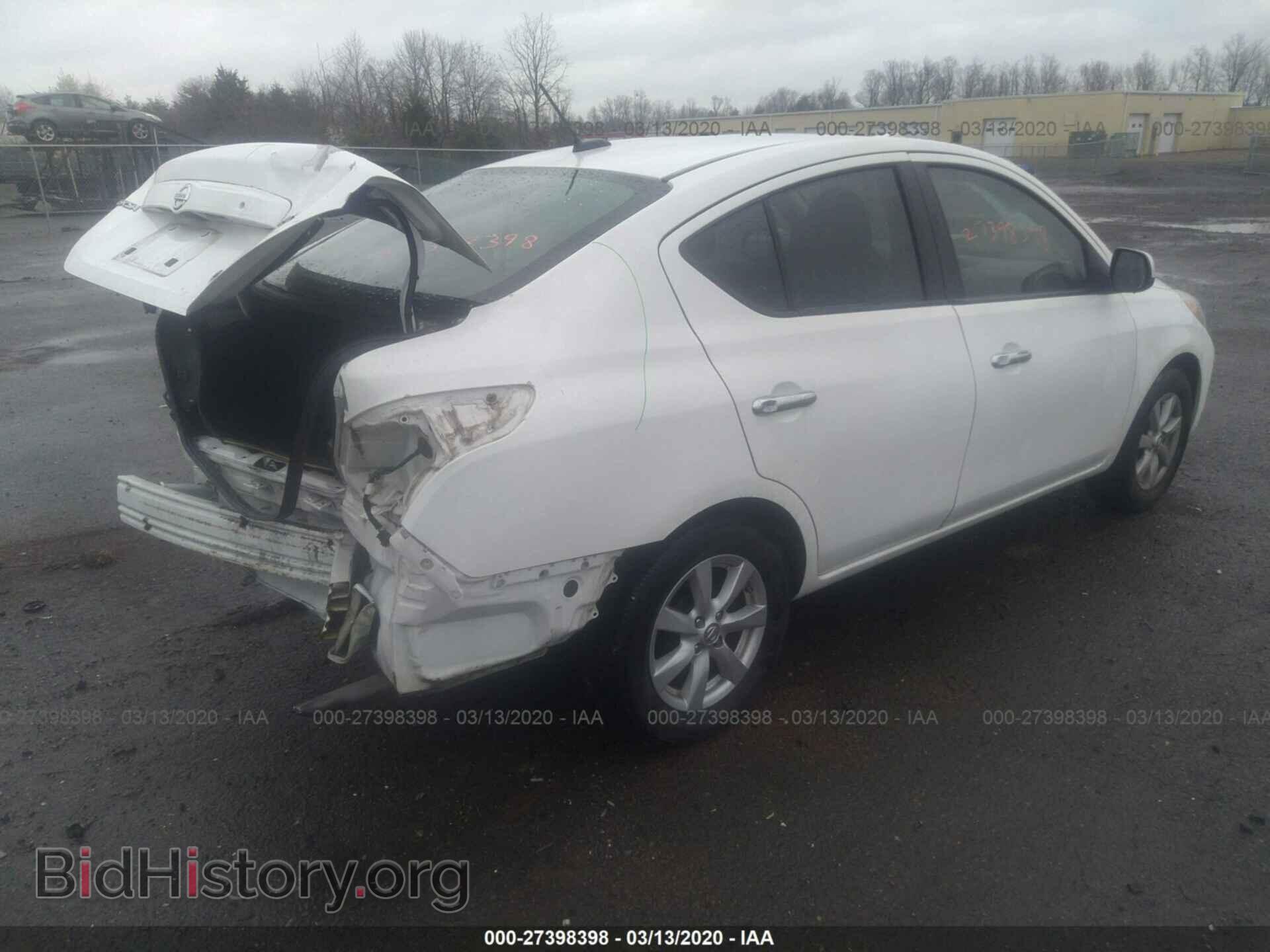 2012 NISSAN VERSA - VIN: 3N1CN7AP7CL802011 - Фото 4