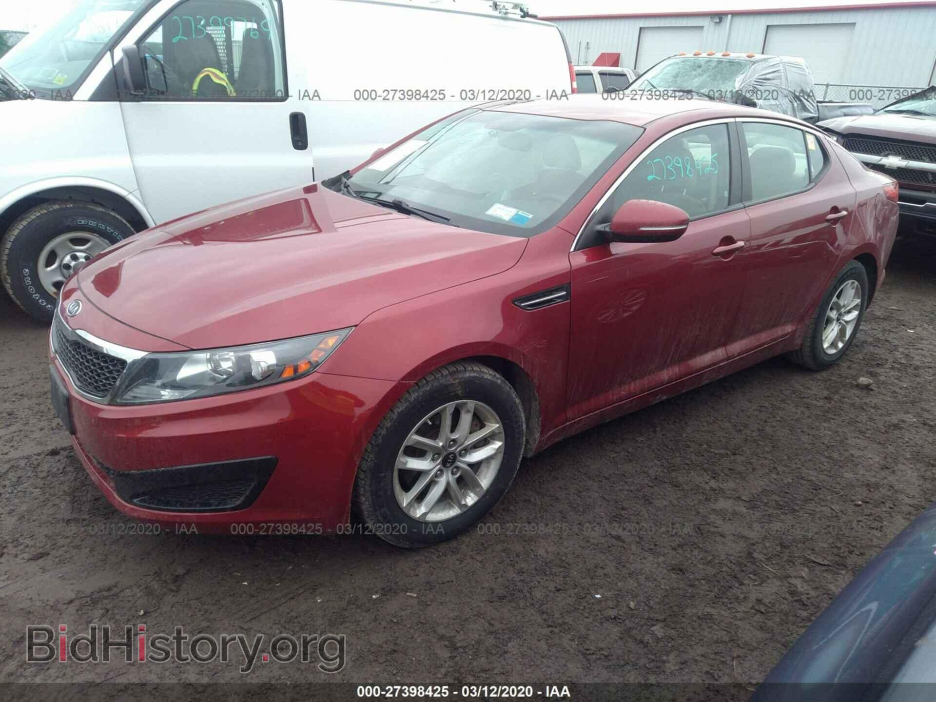 2011 KIA OPTIMA - VIN: KNAGM4A77B5160739 - Фото 2
