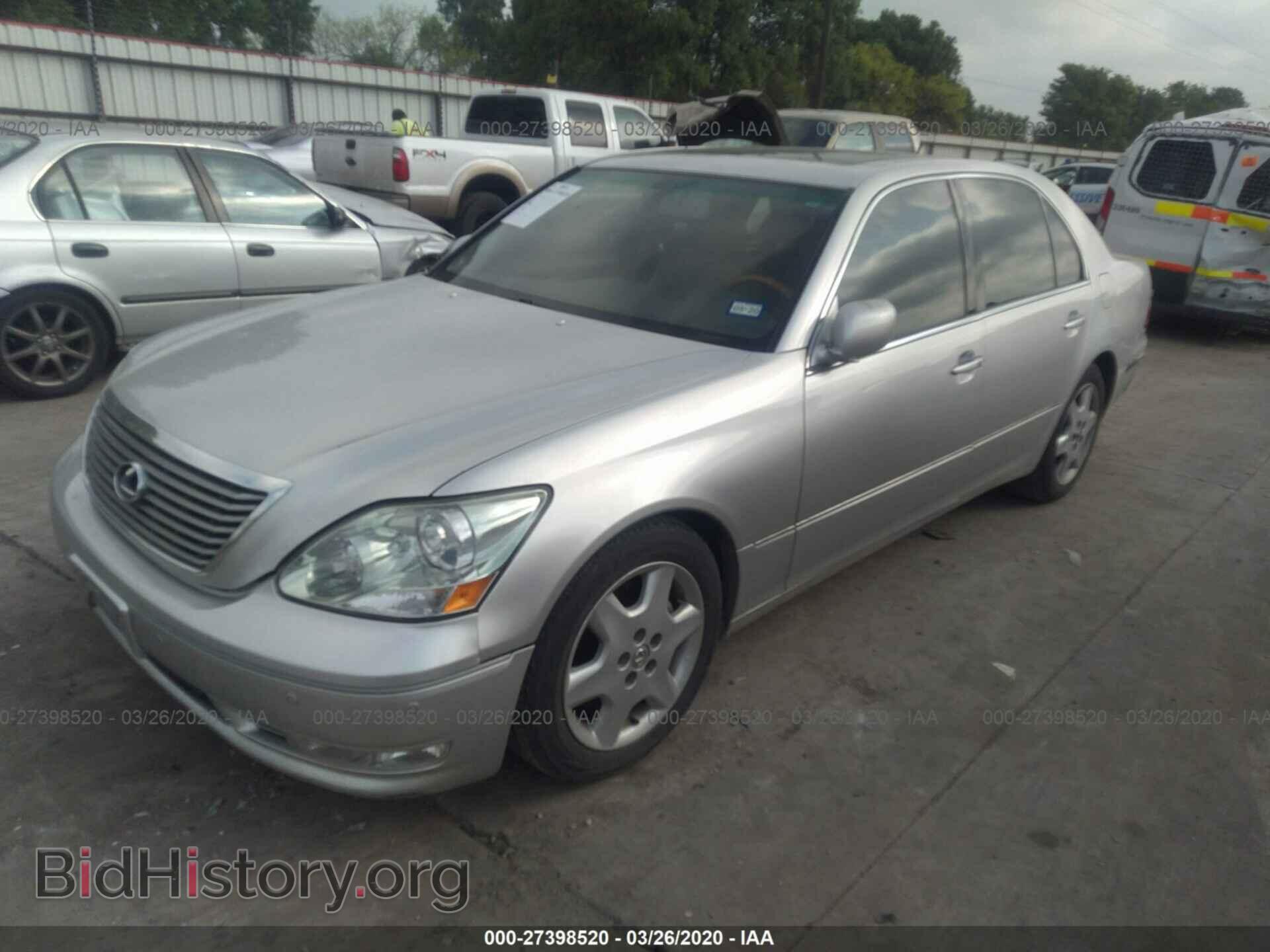 2004 LEXUS LS - VIN: JTHBN36F640148150 - Photo 2
