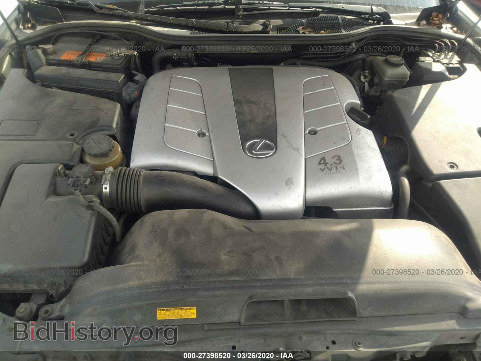 2004 LEXUS LS - VIN: JTHBN36F640148150 - Photo 10