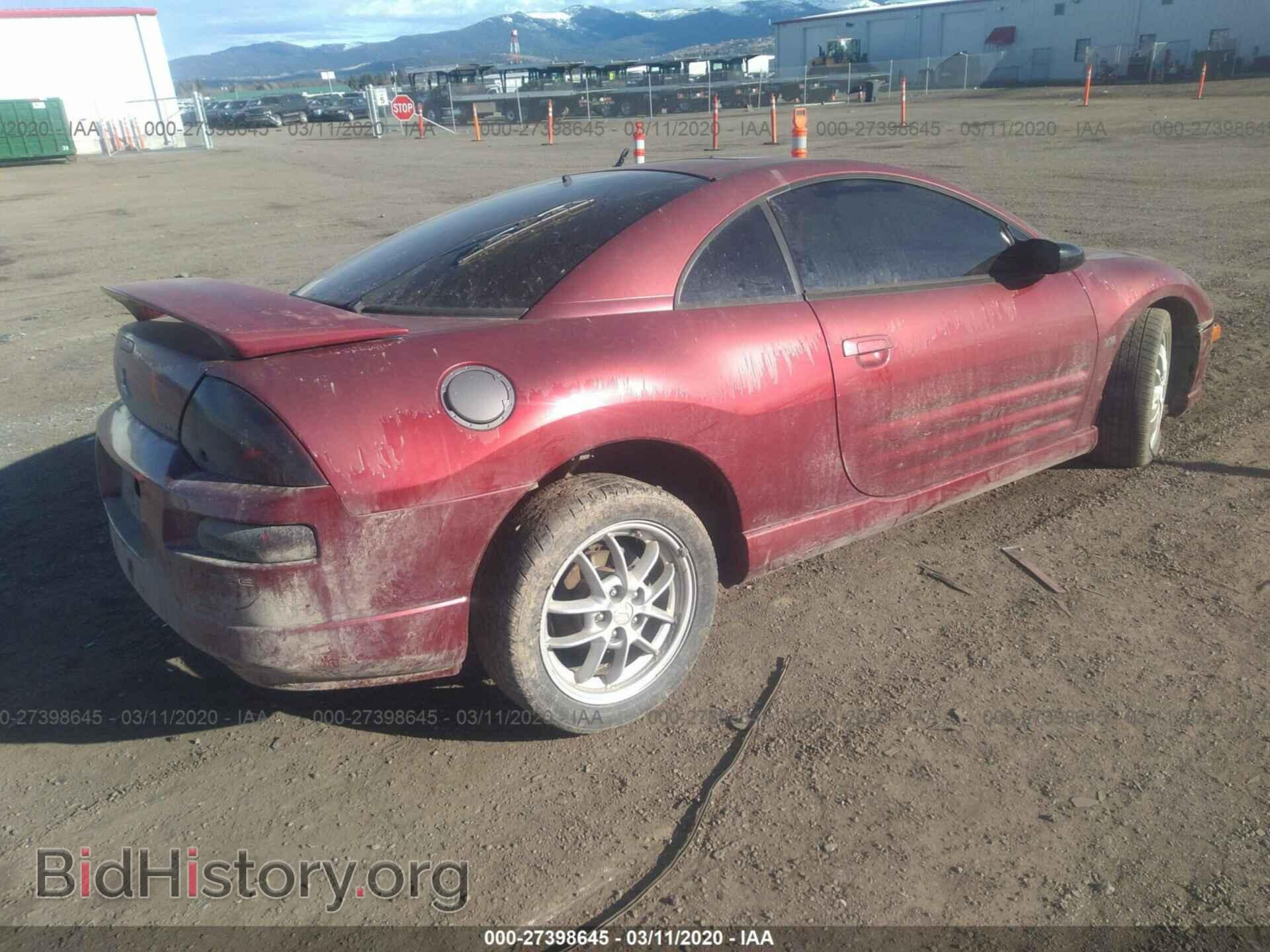 2002 MITSUBISHI ECLIPSE - VIN: 4A3AC54H32E079188 - Фото 4