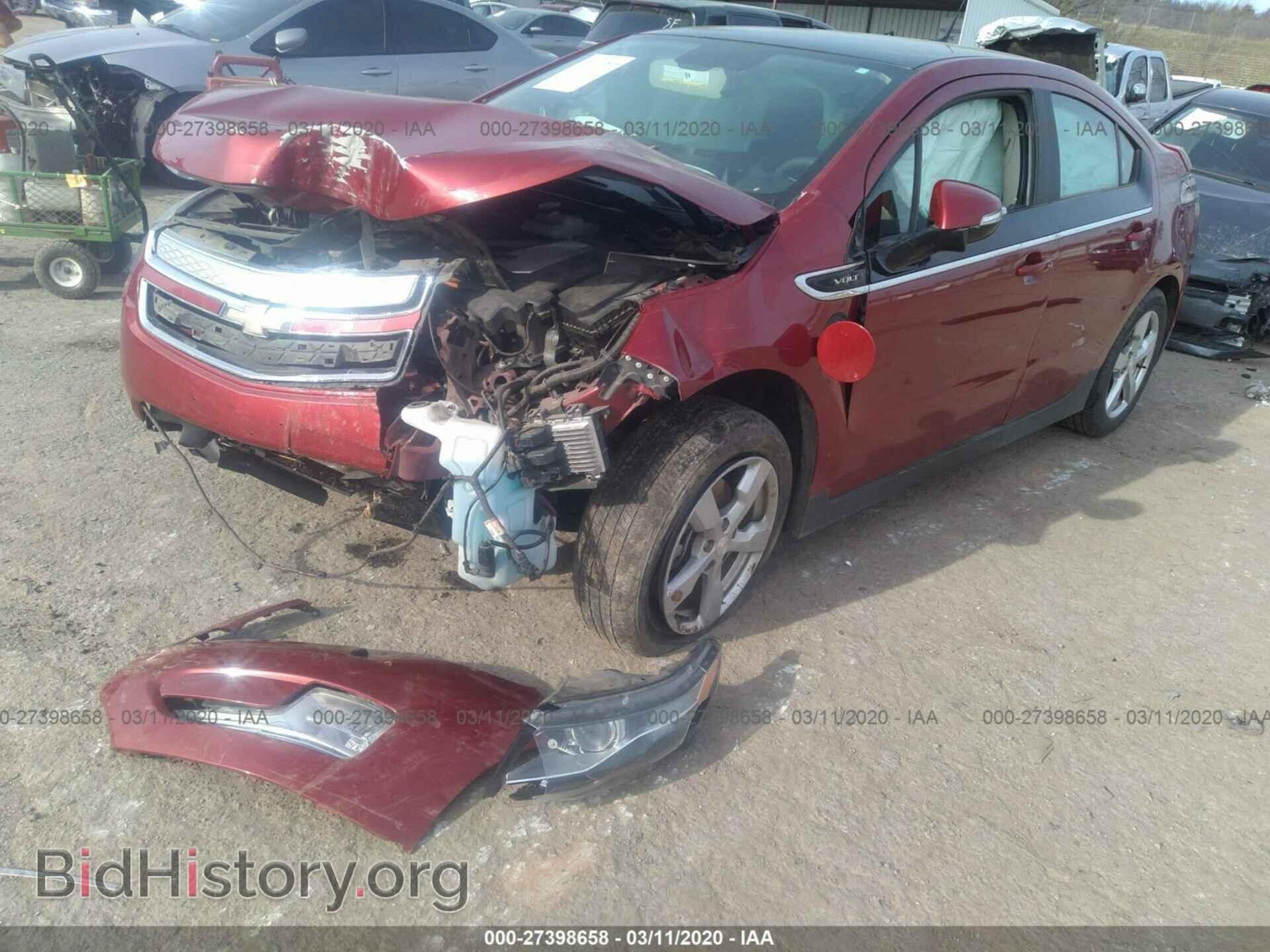 2012 CHEVROLET VOLT - VIN: 1G1RA6E40CU126805 - Фото 2