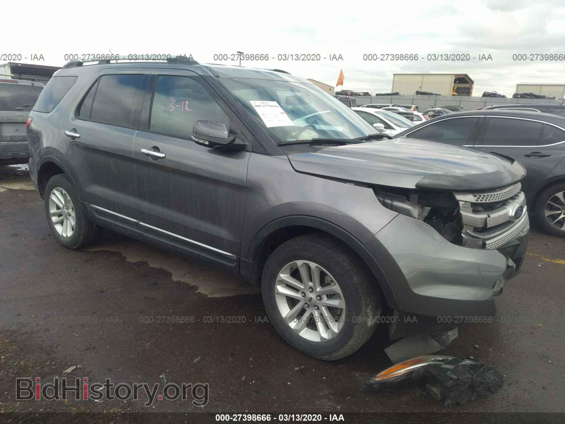 Photo 1FM5K8D81EGB52667 - FORD EXPLORER 2014
