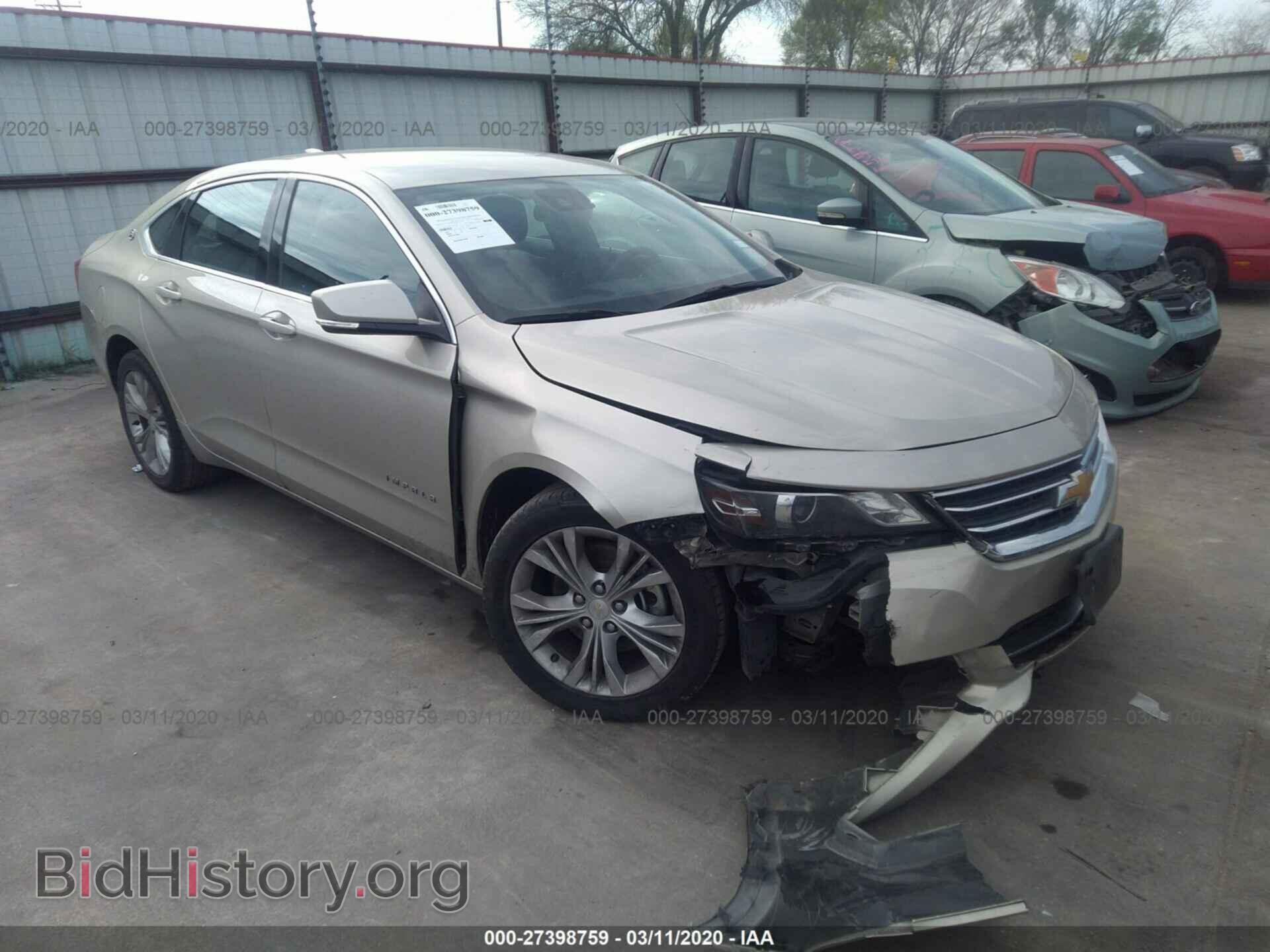 Фотография 2G1115SL6F9103145 - CHEVROLET IMPALA 2015