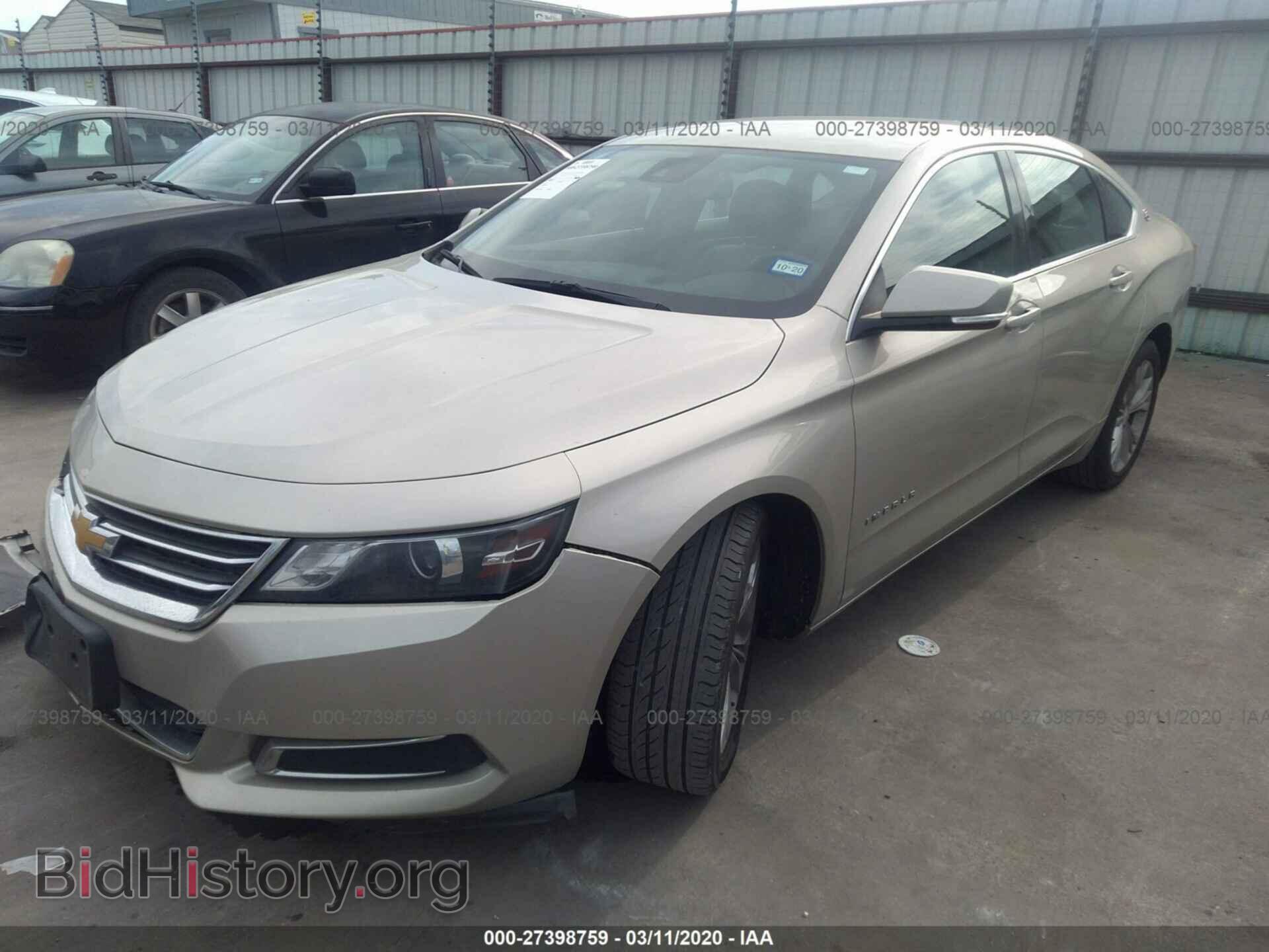2015 CHEVROLET IMPALA - VIN: 2G1115SL6F9103145 - Фото 2