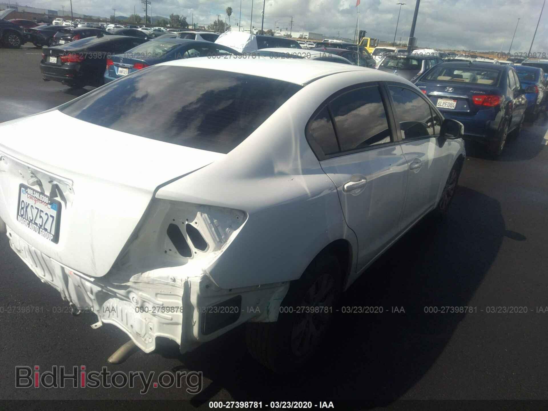 2012 HONDA CIVIC - VIN: JHMFB2F54CS003834 - Фото 4