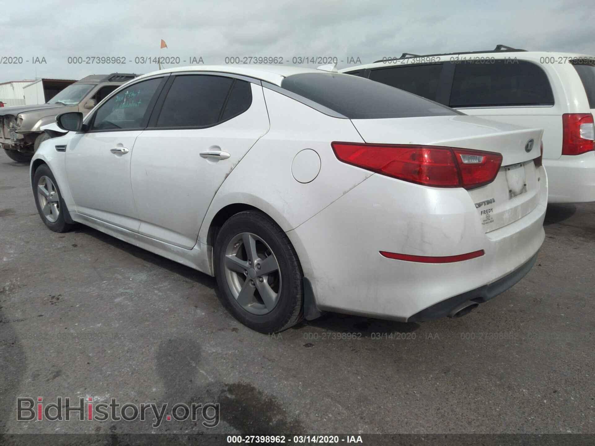2015 KIA OPTIMA - VIN: KNAGM4A70F5632804 - Фото 3