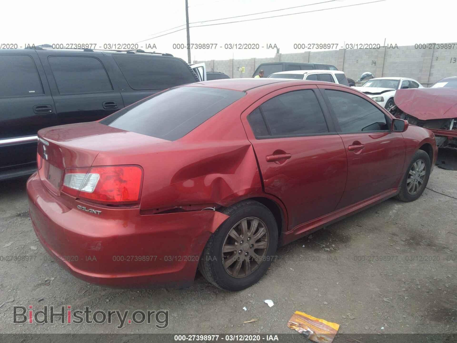 2010 MITSUBISHI GALANT - VIN: 4A32B2FF6AE005859 - Фото 4