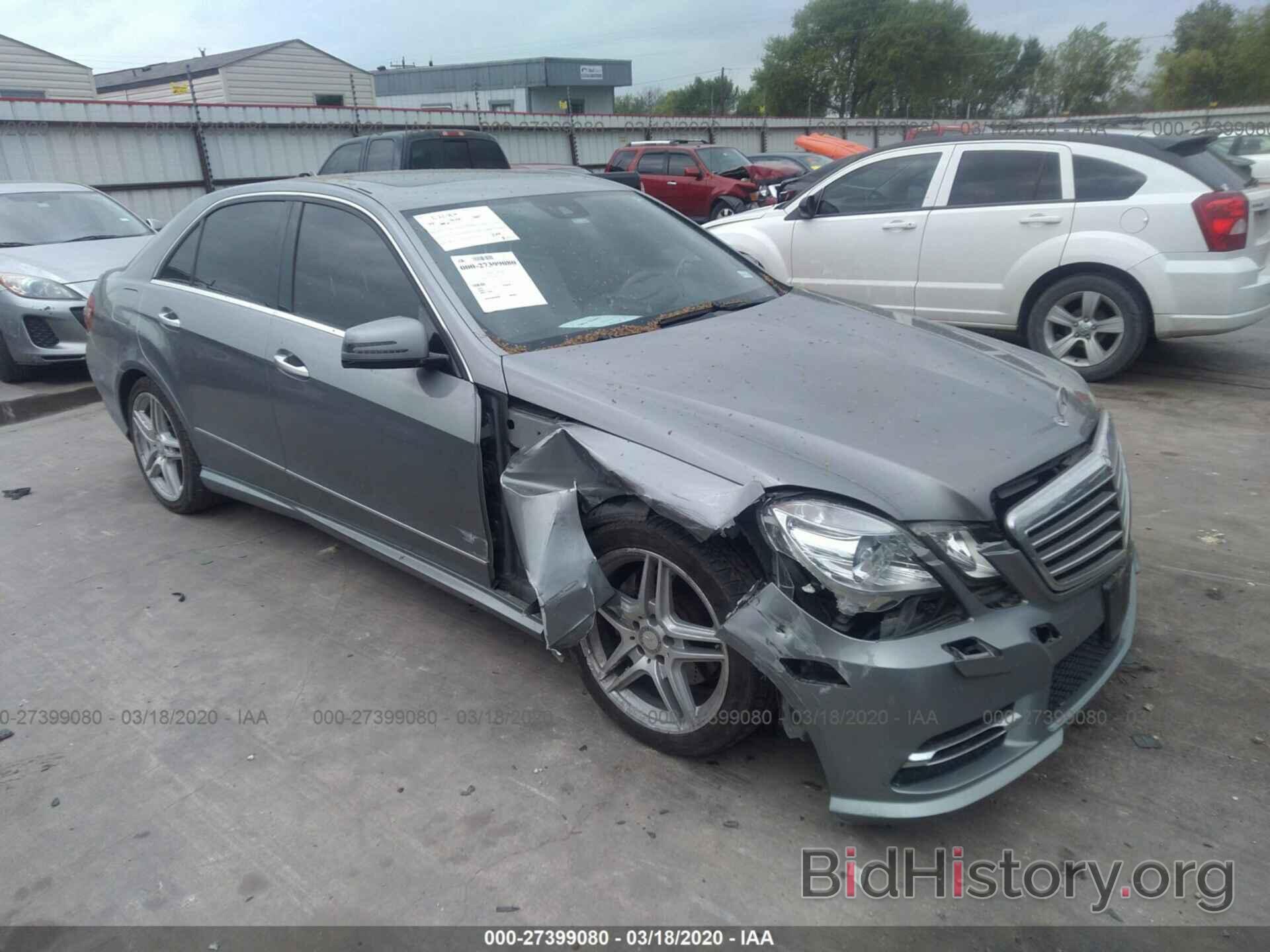 Фотография WDDHF5KB0DA770699 - MERCEDES-BENZ E-CLASS 2013