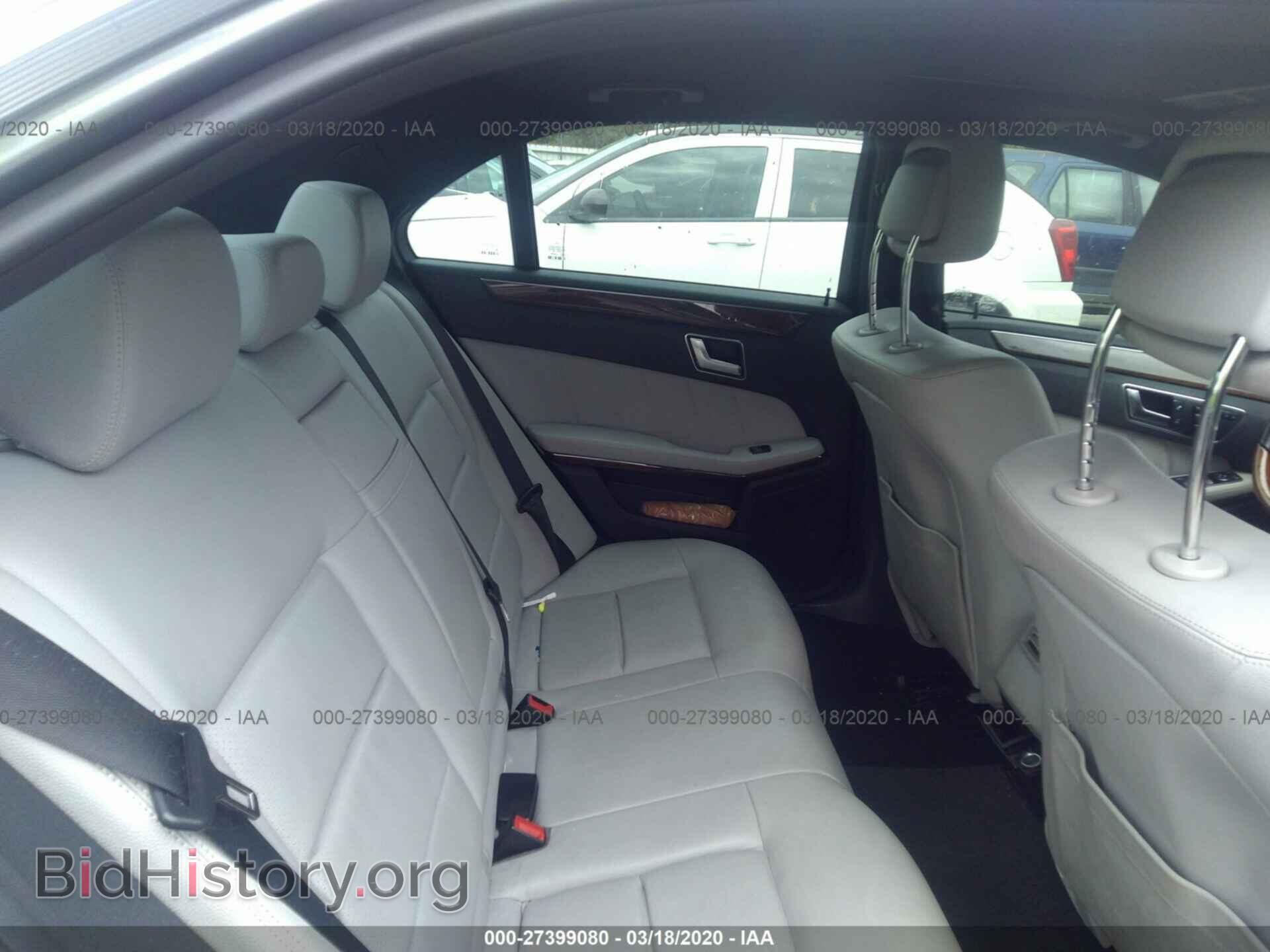 2013 MERCEDES-BENZ E-CLASS - VIN: WDDHF5KB0DA770699 - Фото 8