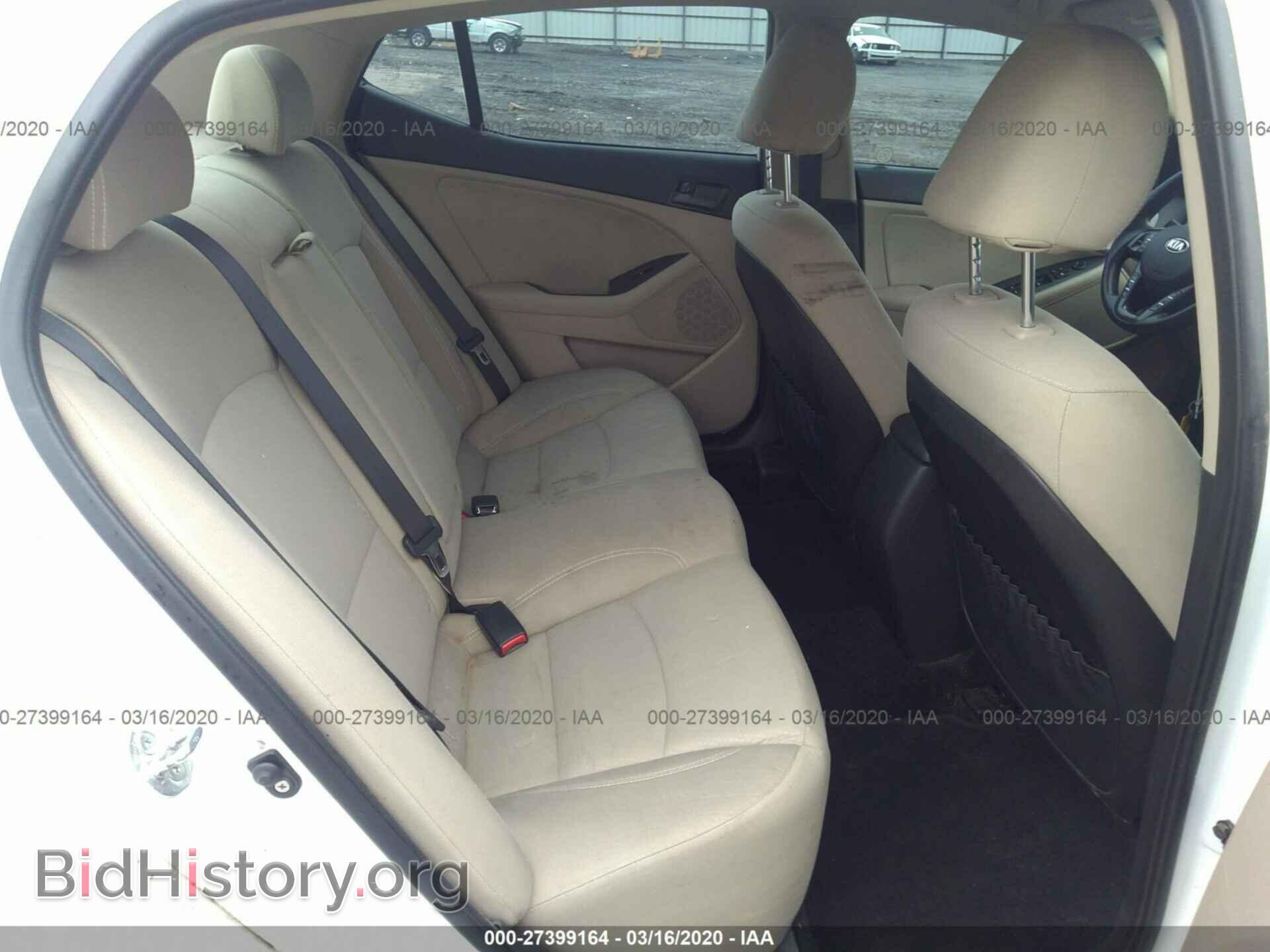 2013 KIA OPTIMA - VIN: KNAGM4A76D5423743 - Фото 8