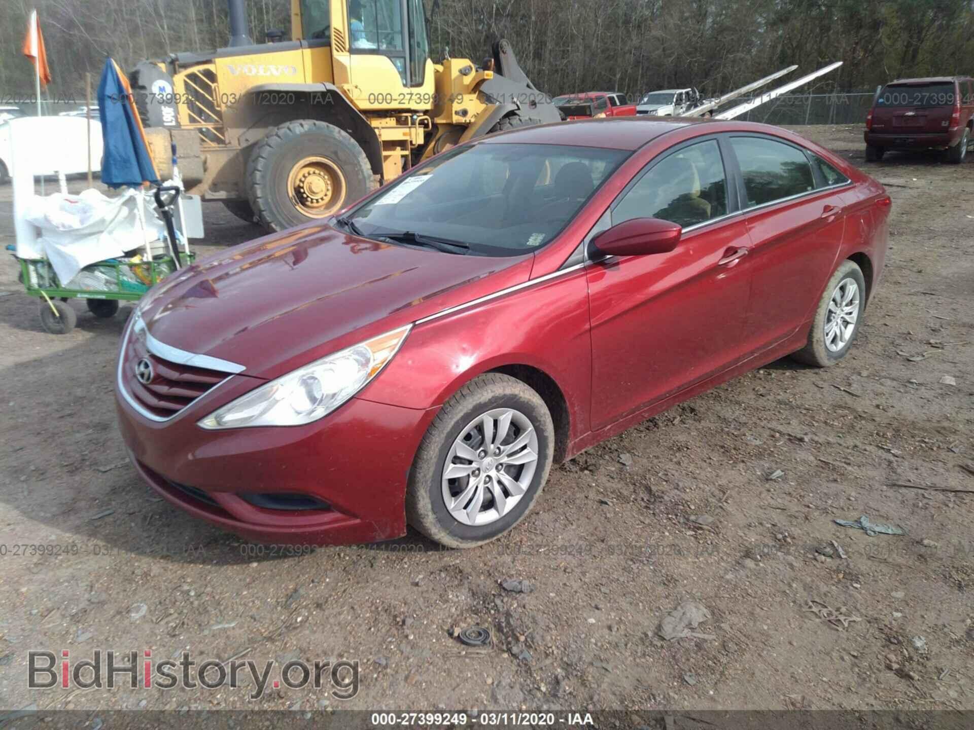 2012 HYUNDAI SONATA - VIN: 5NPEB4AC8CH427255 - Фото 2
