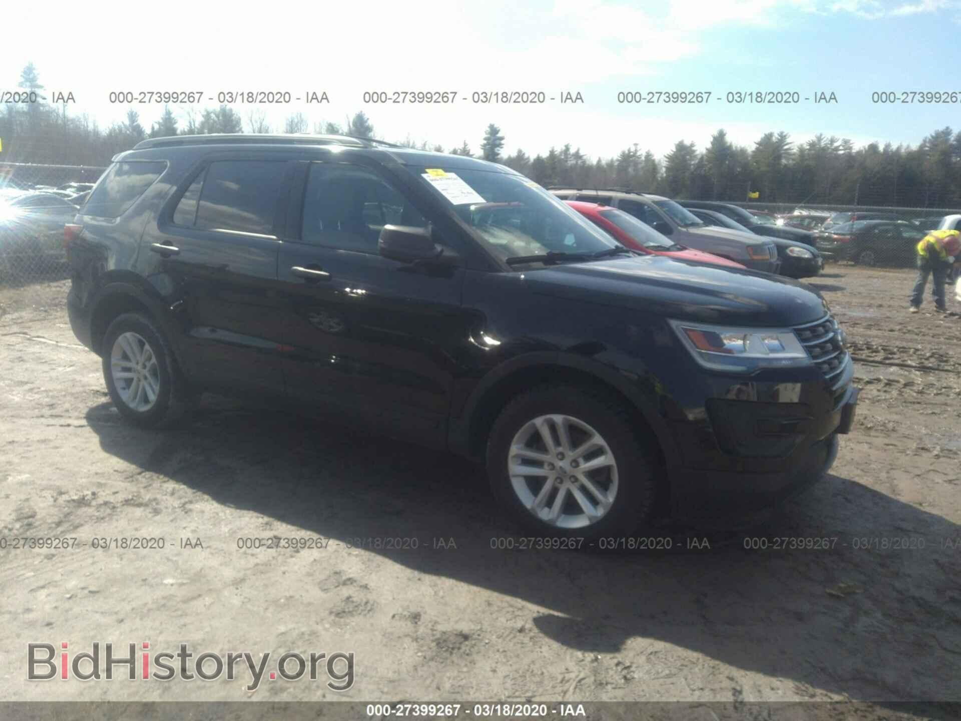 Фотография 1FM5K8B85GGB96614 - FORD EXPLORER 2016