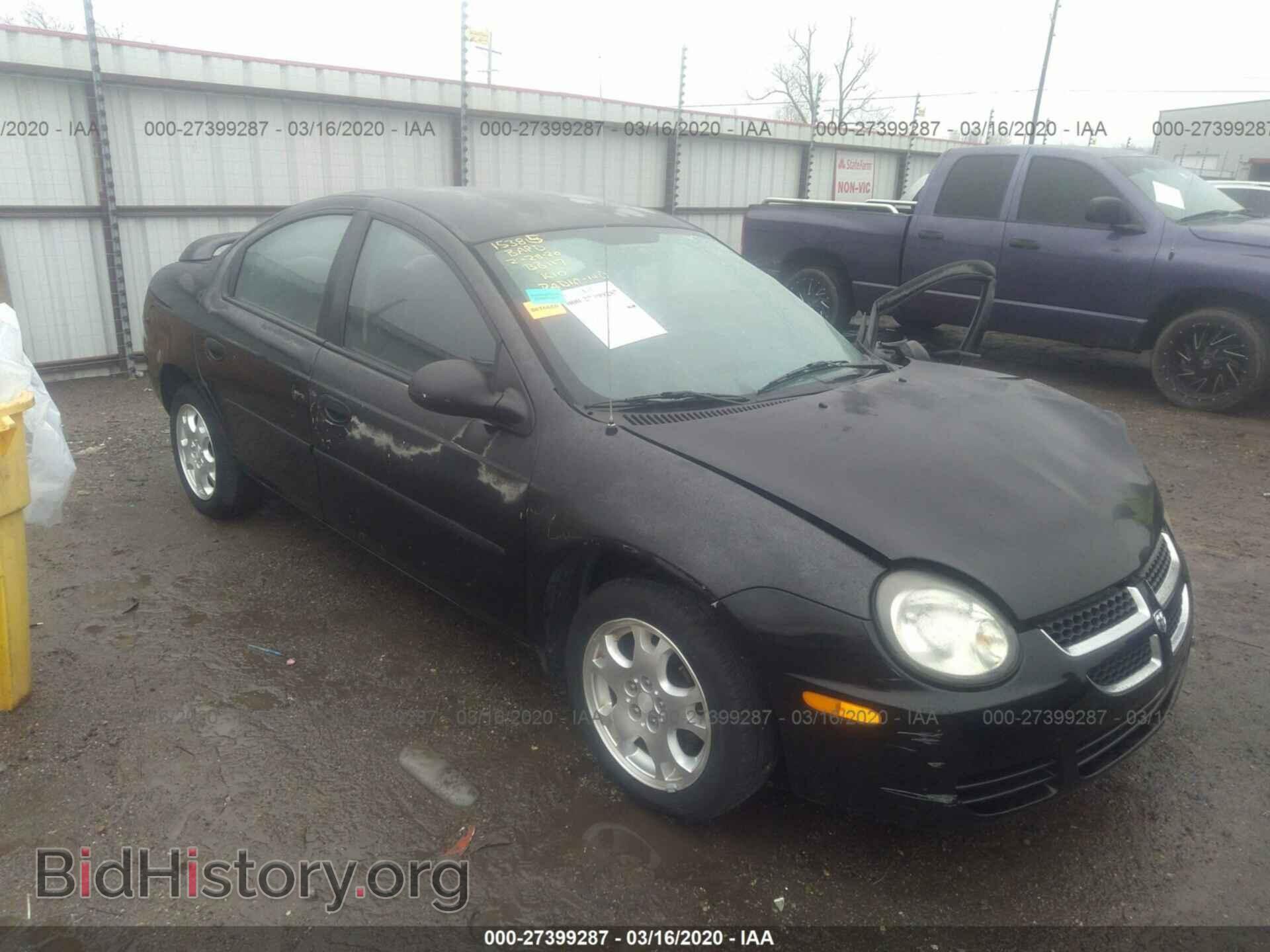Photo 1B3ES56C23D155601 - DODGE NEON 2003