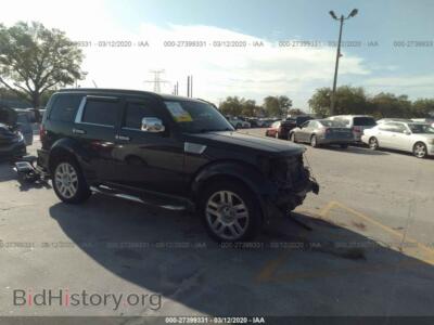2010 Dodge NITRO SXT, черный — VIN 1D4PT5GX8AW104887, IAAI