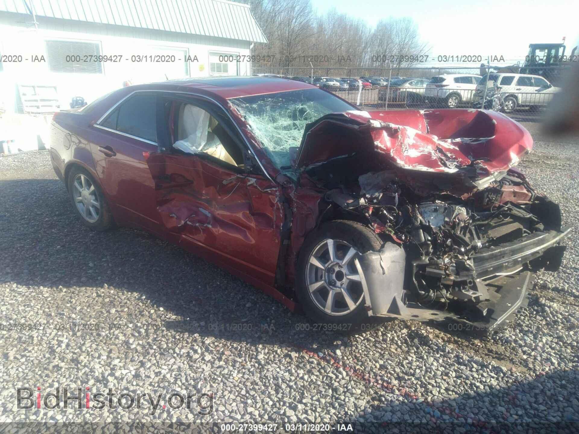Фотография 1G6DV57V480161631 - CADILLAC CTS 2008